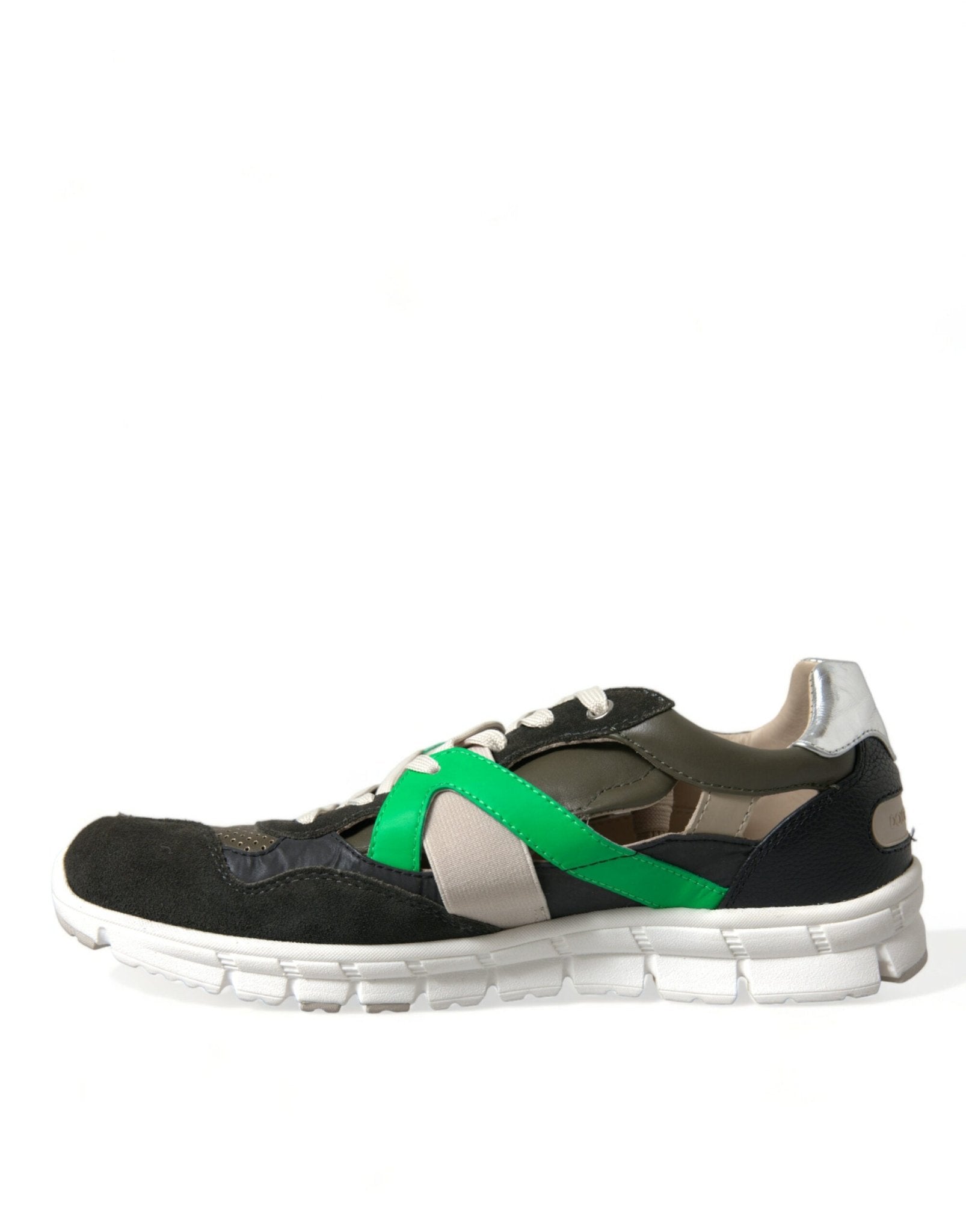 Dolce & Gabbana Multicolor Leather Suede Low Top Sneakers Shoes - GET THE BRAND