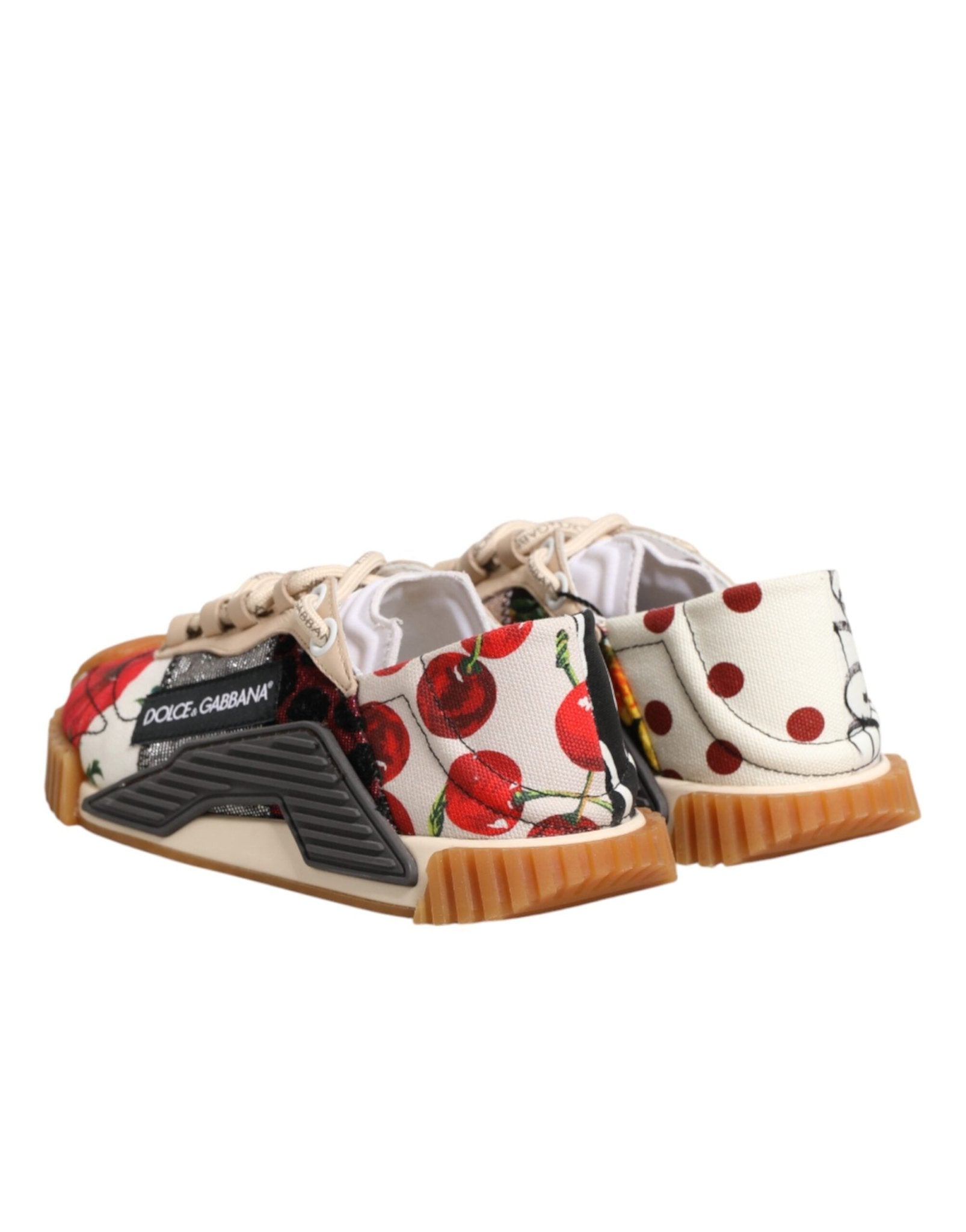 Dolce & Gabbana Multicolor Logo Low Top NS1 Sneakers Shoes - GET THE BRAND