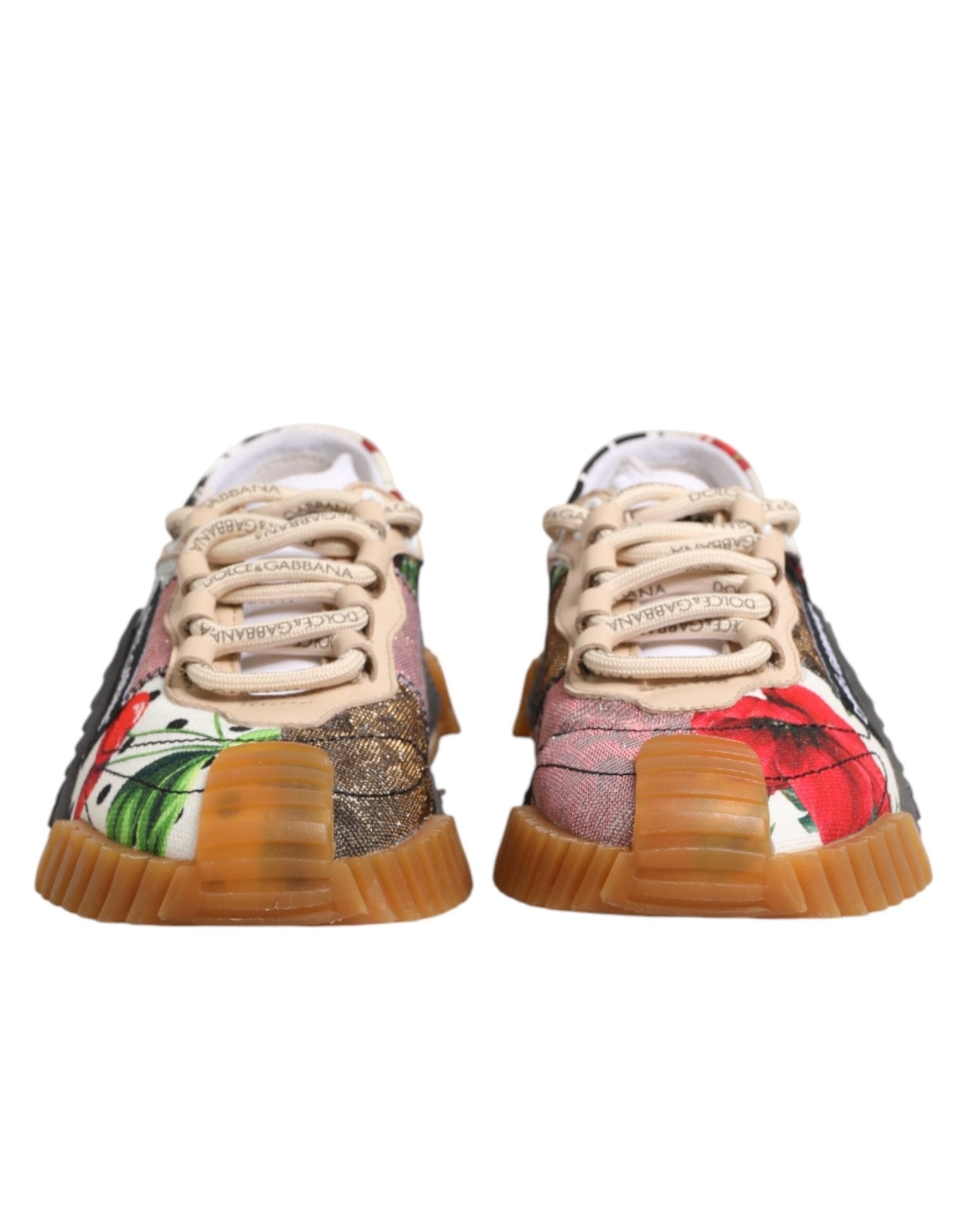 Dolce & Gabbana Multicolor Logo Low Top NS1 Sneakers Shoes - GET THE BRAND