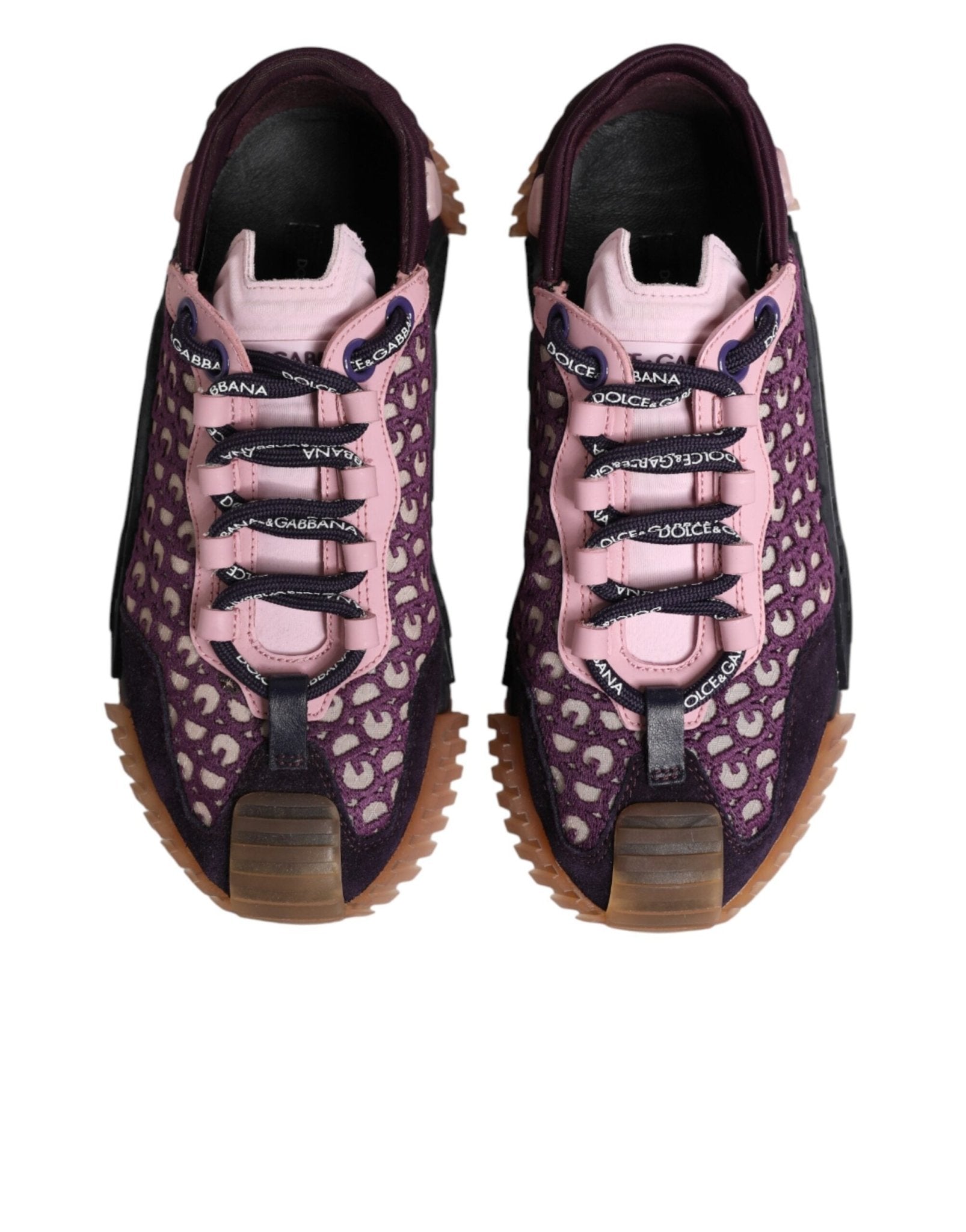 Dolce & Gabbana Multicolor Logo Low Top NS1 Sneakers Shoes - GET THE BRAND