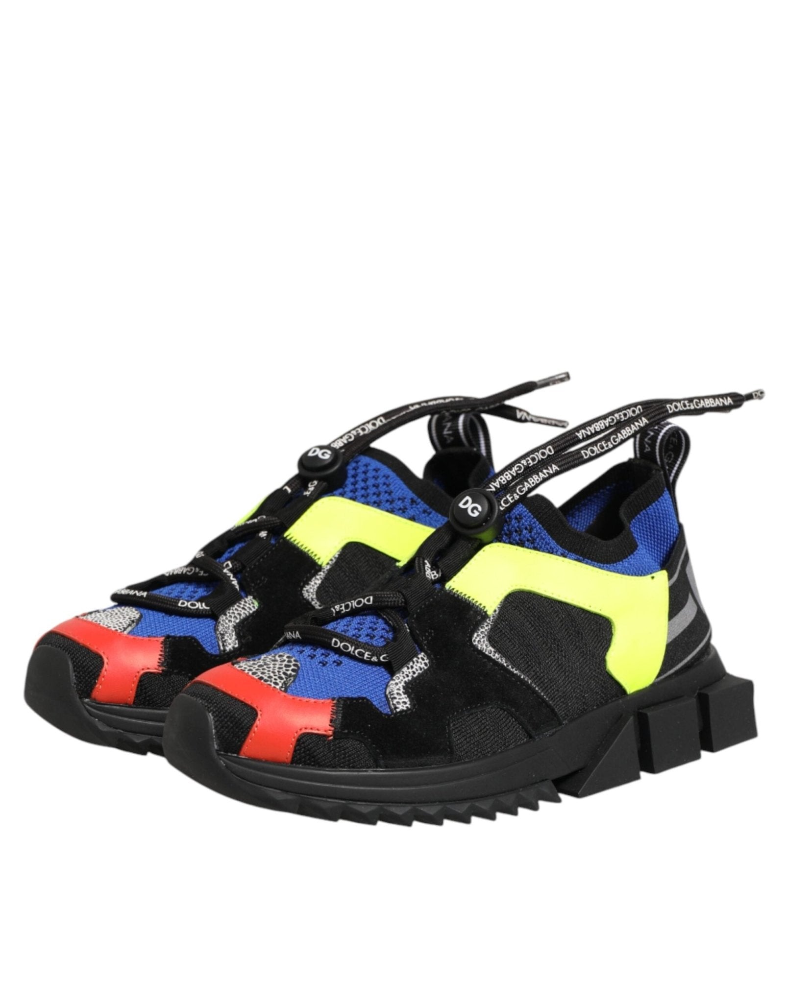 Dolce & Gabbana Multicolor Low Top Sorrento Sneakers Shoes - GET THE BRAND