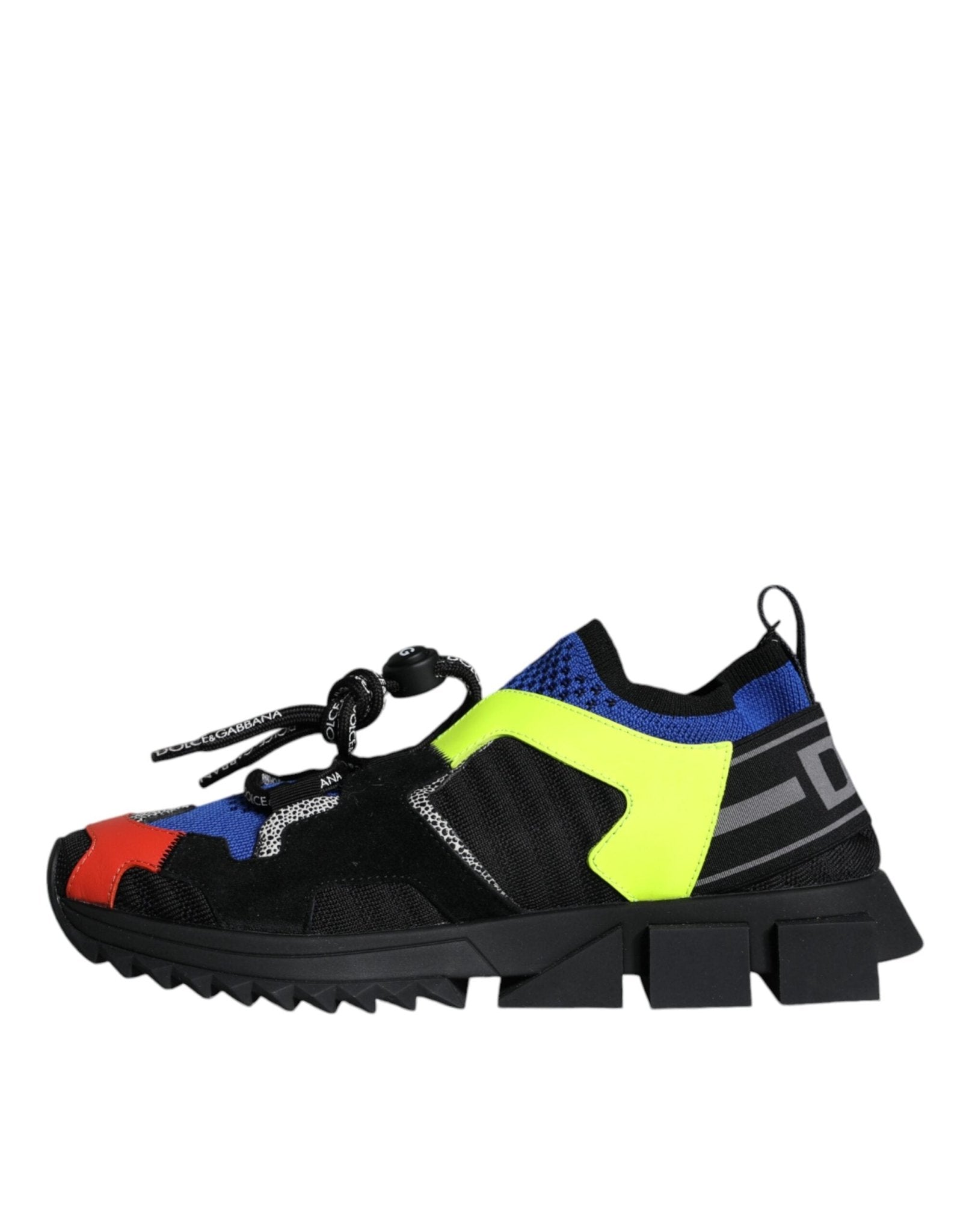 Dolce & Gabbana Multicolor Mesh Sorrento Trekking Sneakers Shoes - GET THE BRAND