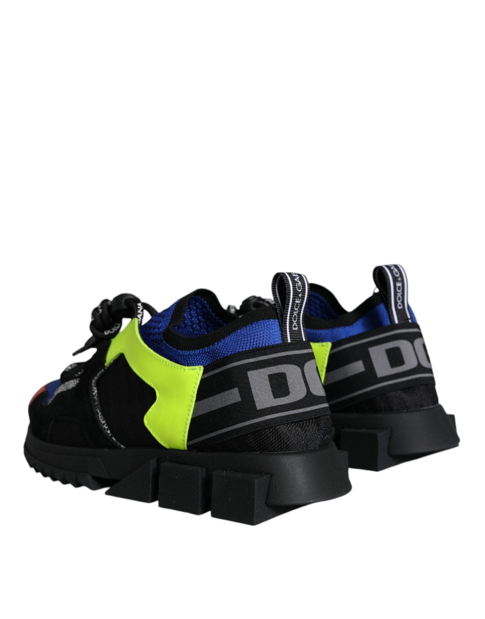 Dolce & Gabbana Multicolor Mesh Sorrento Trekking Sneakers Shoes - GET THE BRAND