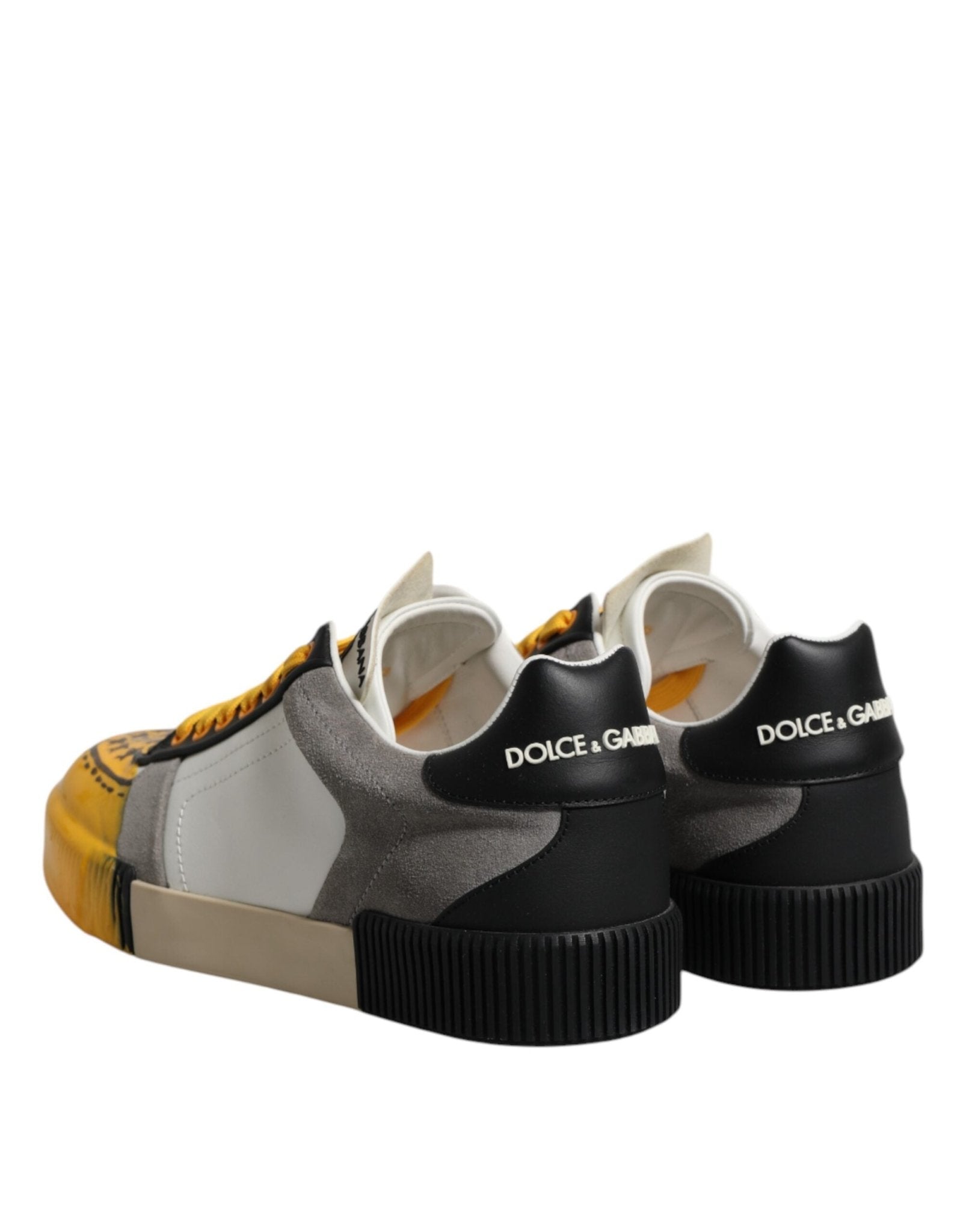 Dolce & Gabbana Multicolor MIAMI Low Top Sneakers Shoes - GET THE BRAND