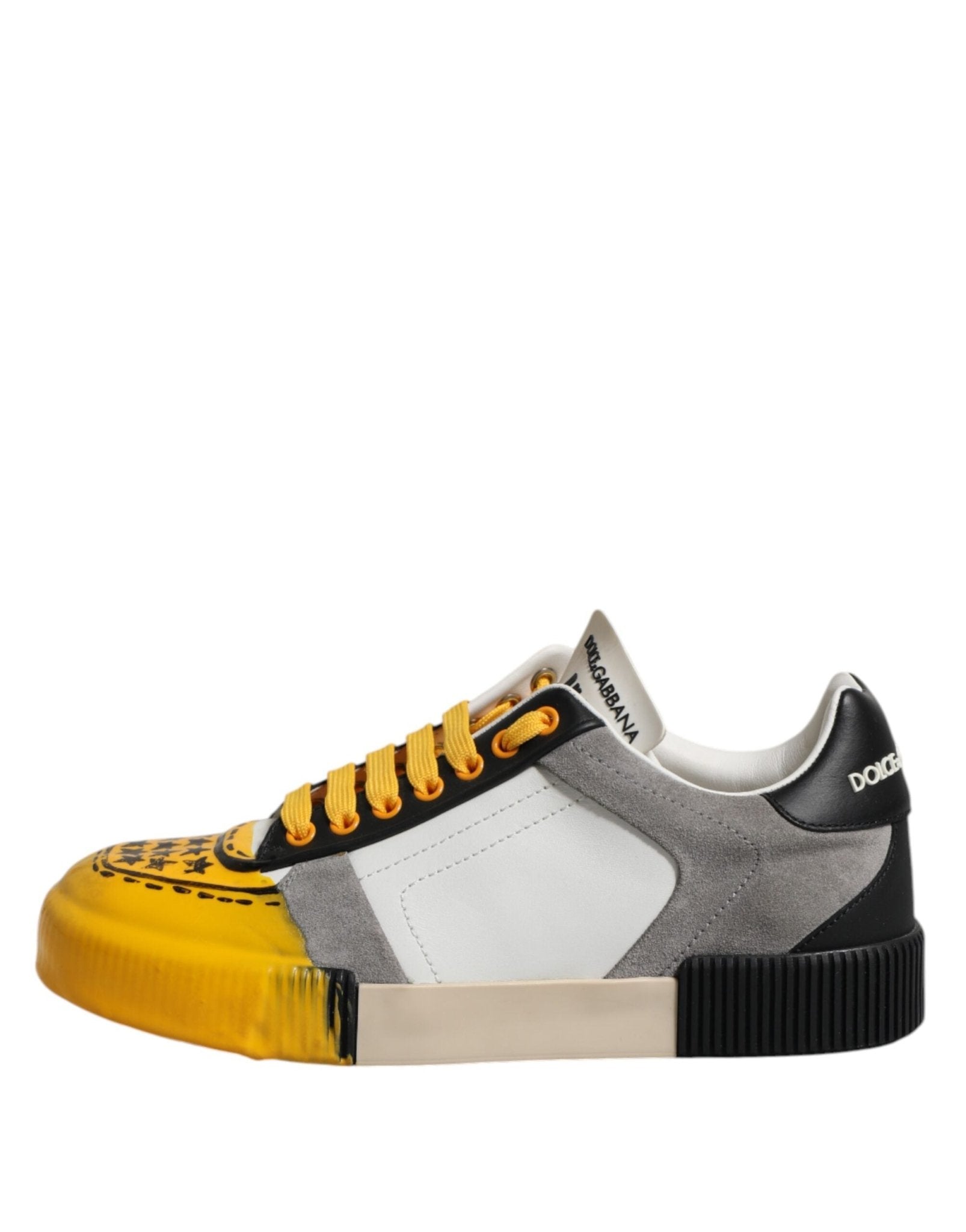 Dolce & Gabbana Multicolor MIAMI Low Top Sneakers Shoes - GET THE BRAND