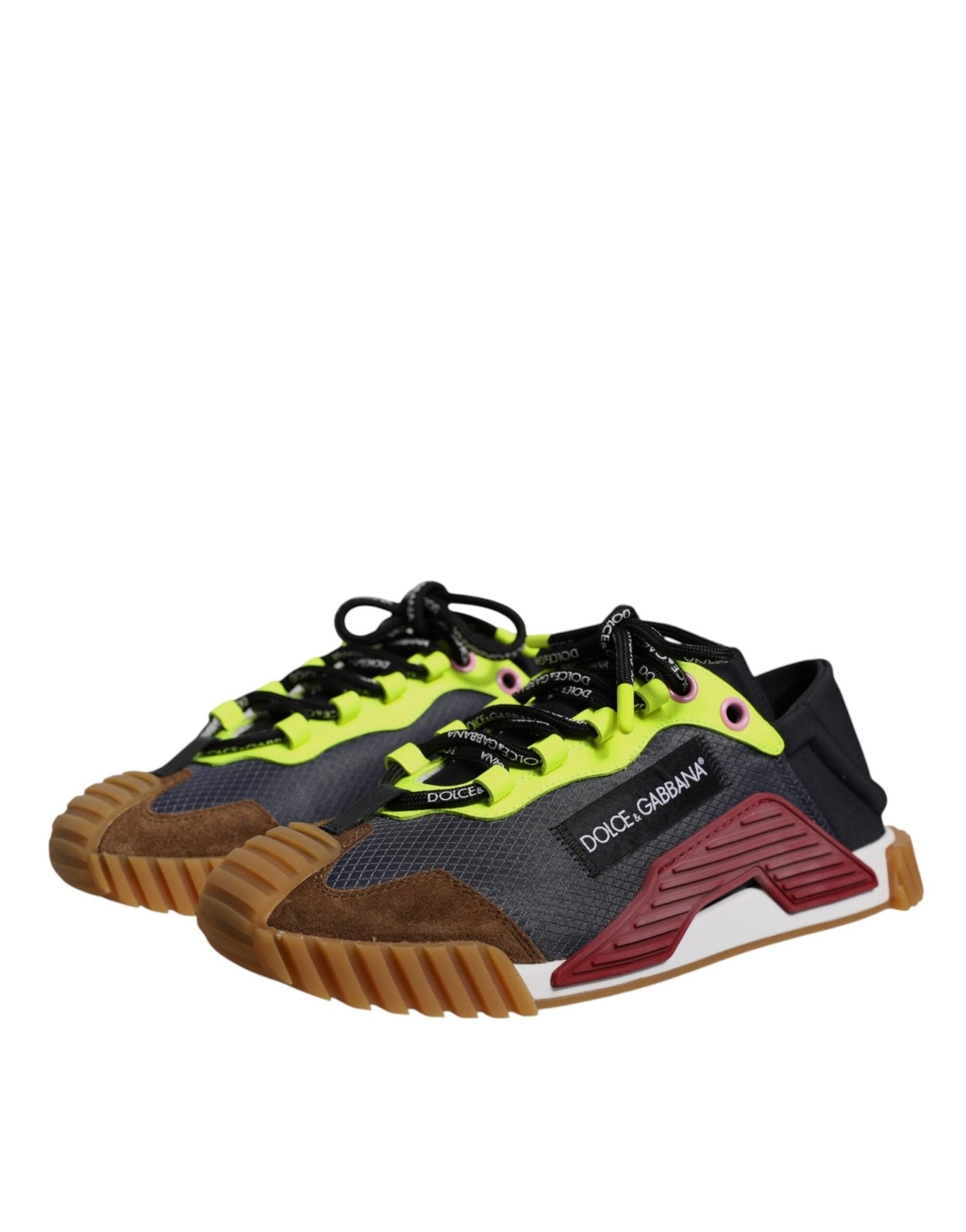 Dolce & Gabbana Multicolor Nylon Low Top NS1 Sneakers Shoes - GET THE BRAND