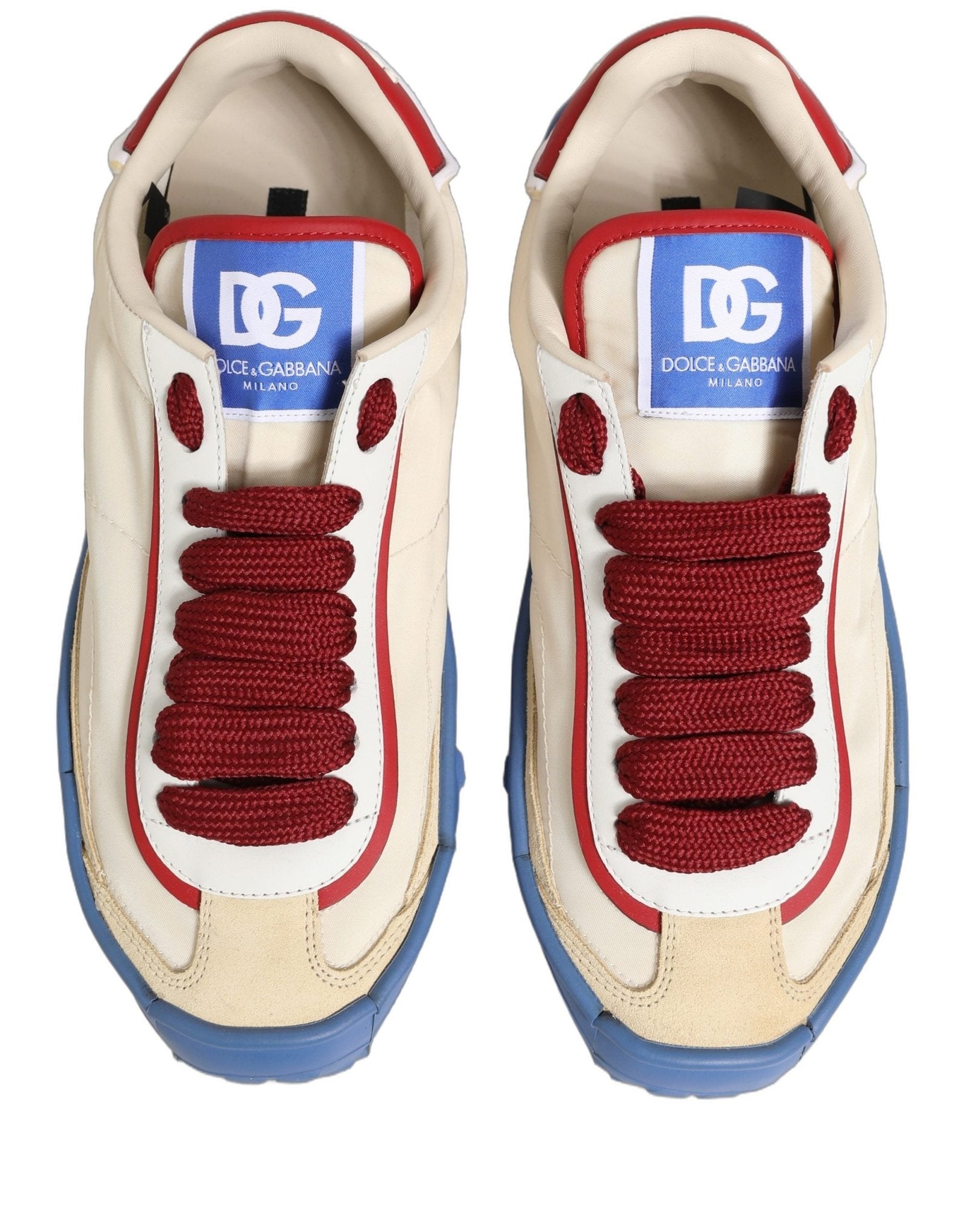 Dolce & Gabbana Multicolor Old Runner Lace Up Sneakers Shoes - GET THE BRAND