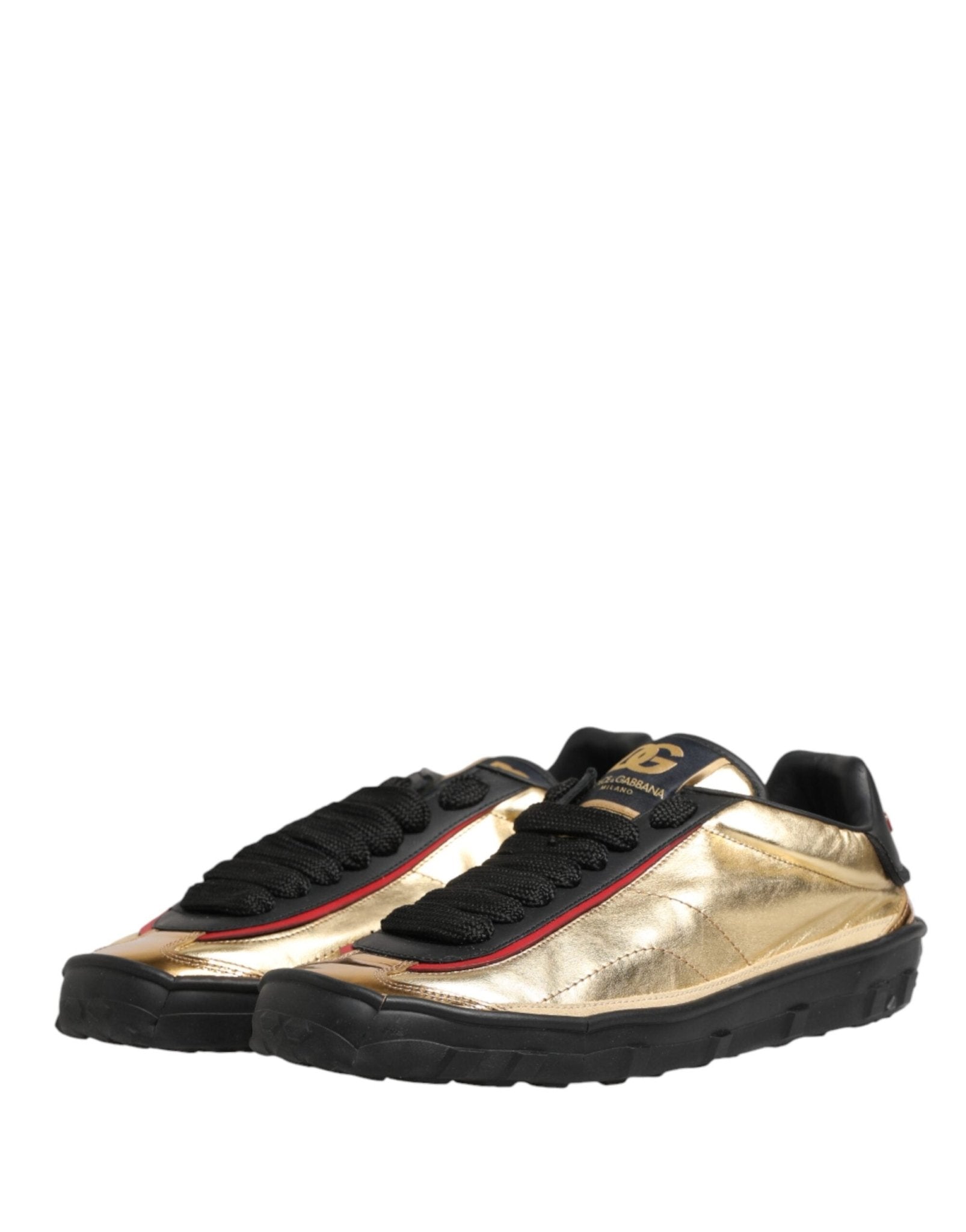 Dolce & Gabbana Multicolor Old Runner Lace Up Sneakers Shoes - GET THE BRAND
