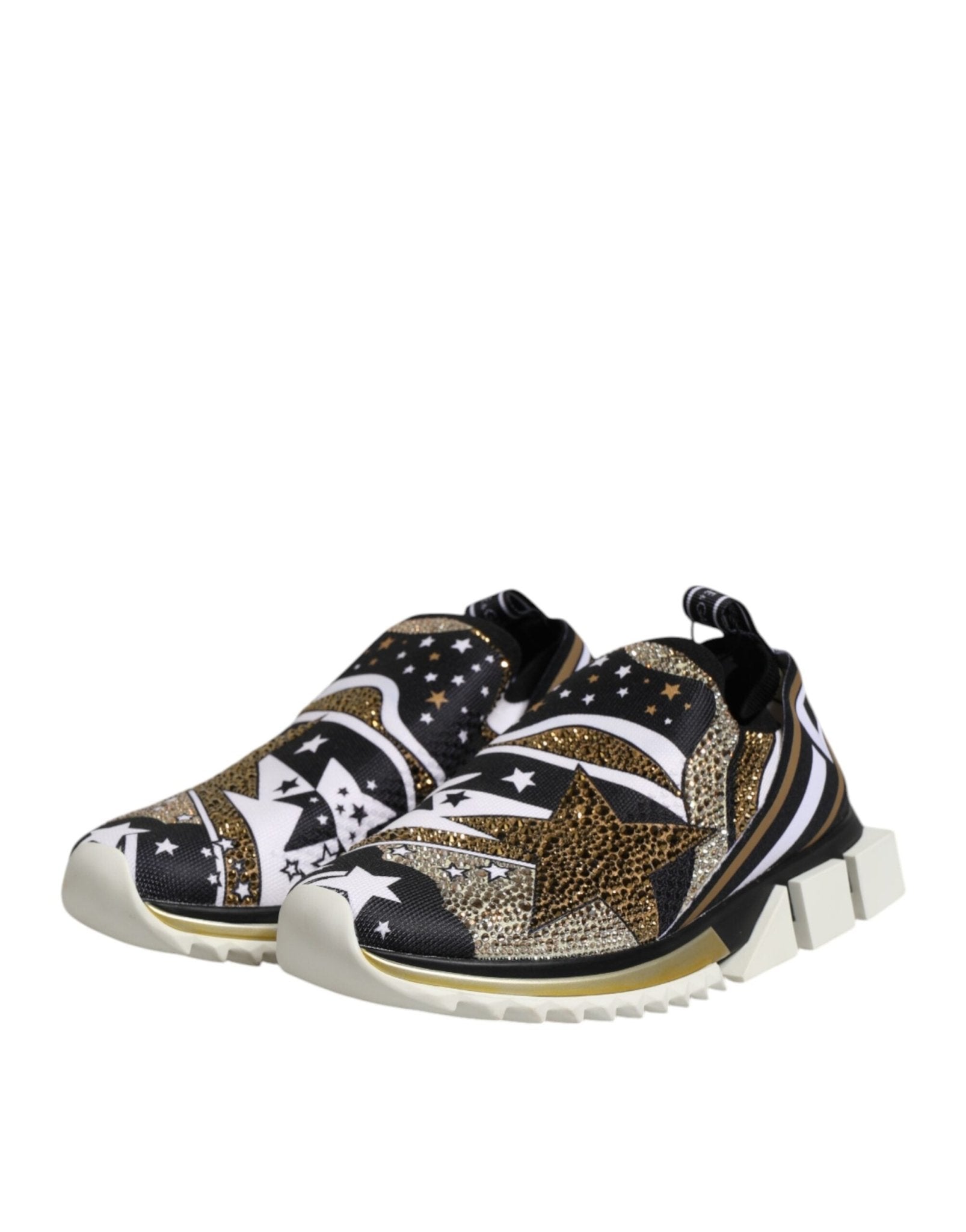 Dolce & Gabbana Multicolor Sorrento Low Top Sneakers Shoes - GET THE BRAND