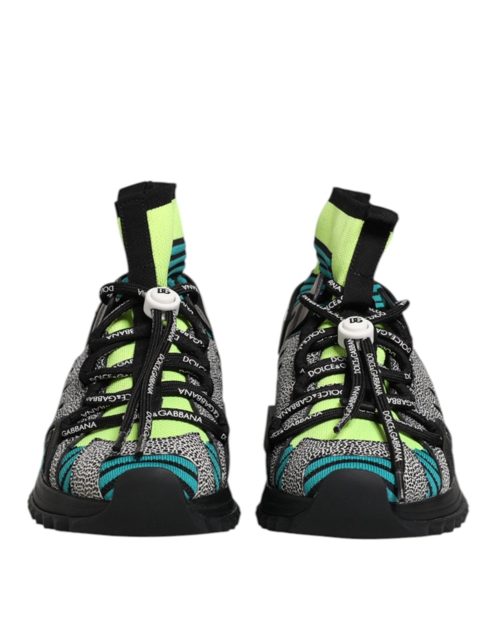 Dolce & Gabbana Multicolor Sorrento Socks Men Sneakers Shoes - GET THE BRAND