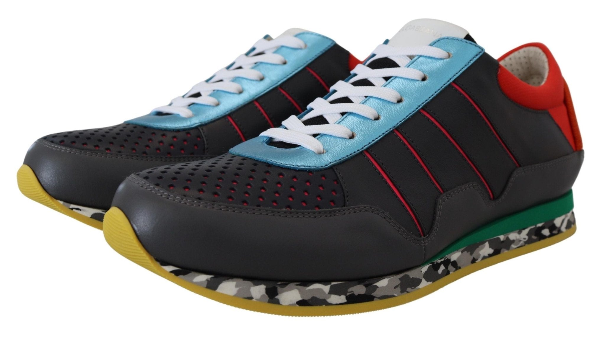 Dolce & Gabbana Multicolor Sport Low Top Shoes Sneakers - GET THE BRAND