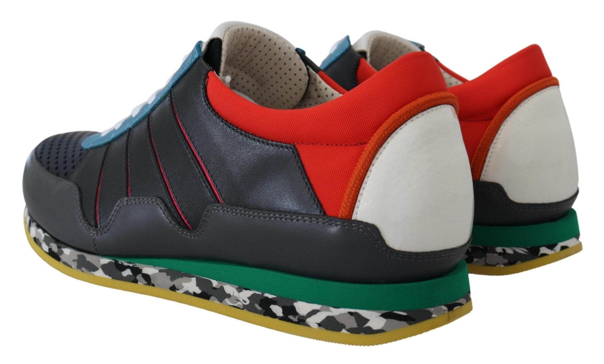 Dolce & Gabbana Multicolor Sport Low Top Shoes Sneakers - GET THE BRAND
