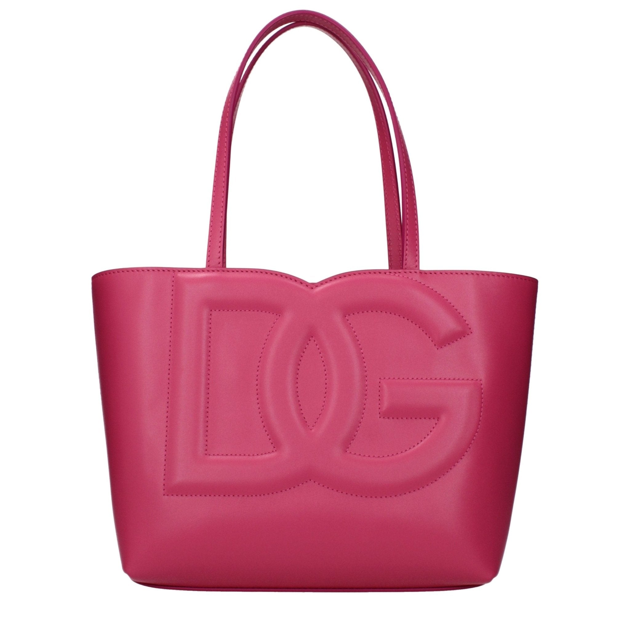 Dolce & Gabbana Pink Leather Handbag - GET THE BRAND