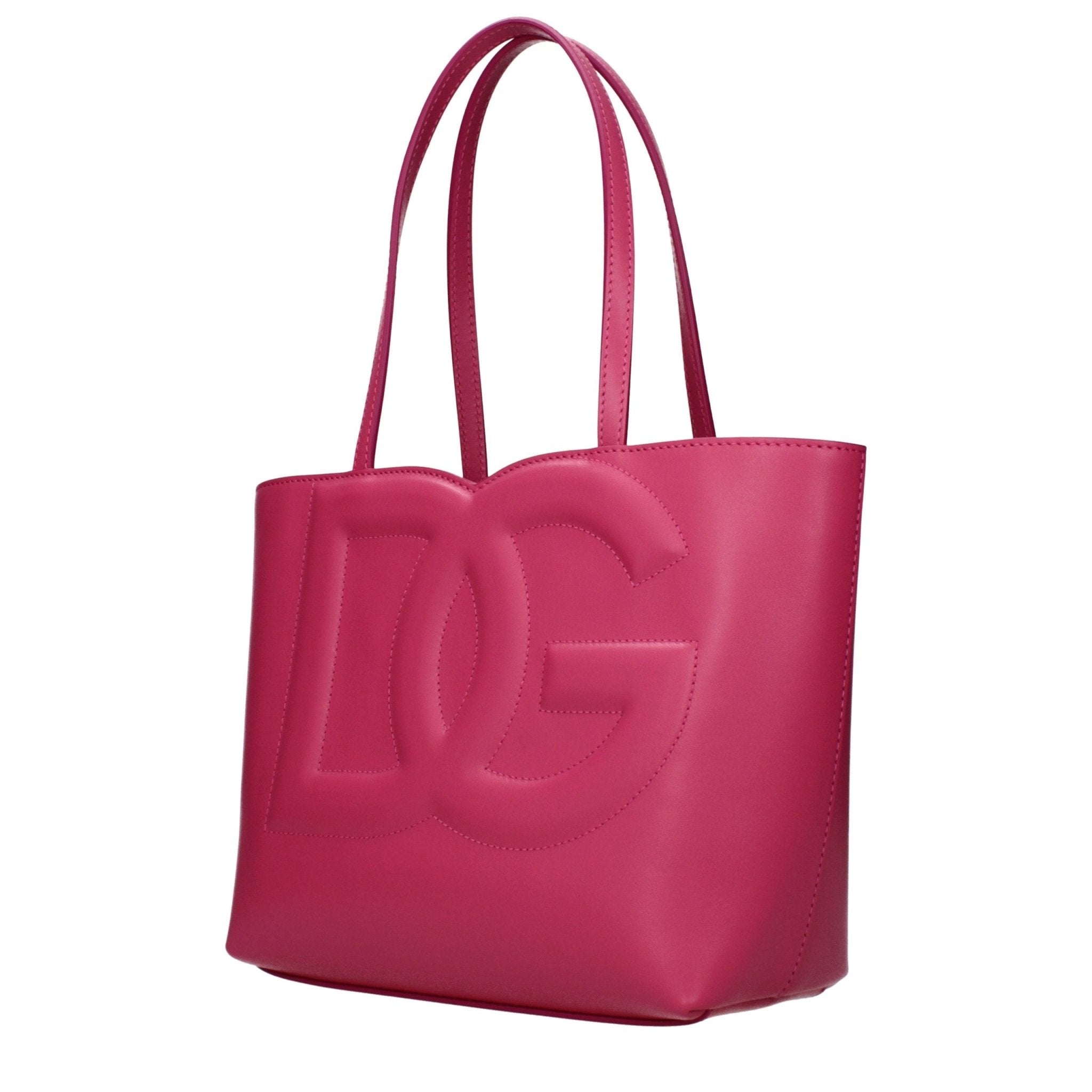 Dolce & Gabbana Pink Leather Handbag - GET THE BRAND