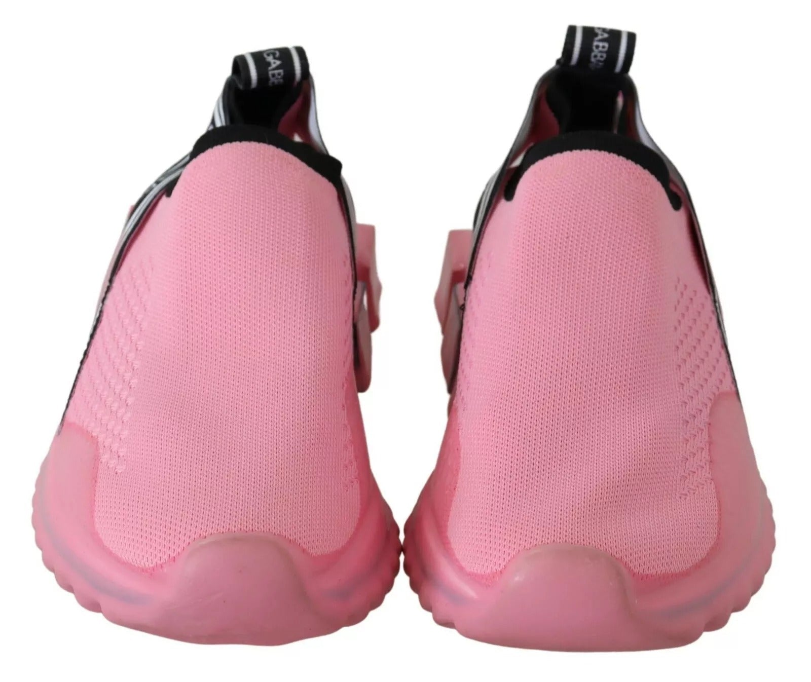 Dolce & Gabbana Pink Low Top Sorrento Sneakers Slip On Casual Shoes - GET THE BRAND