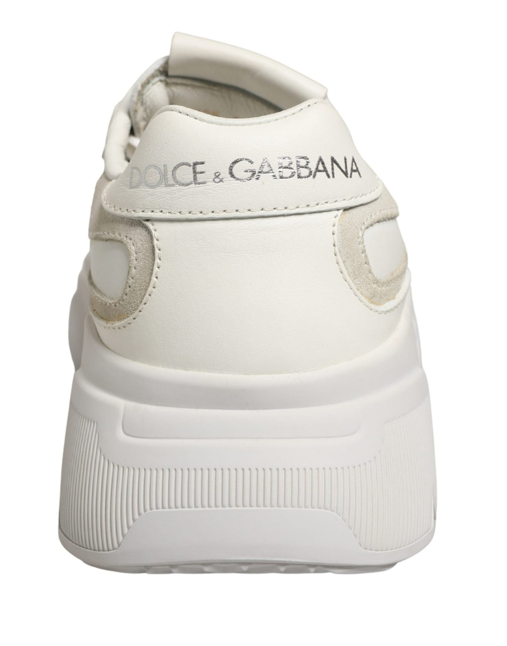 Dolce & Gabbana White Leather Daymaster Low Top Sneakers Shoes - GET THE BRAND