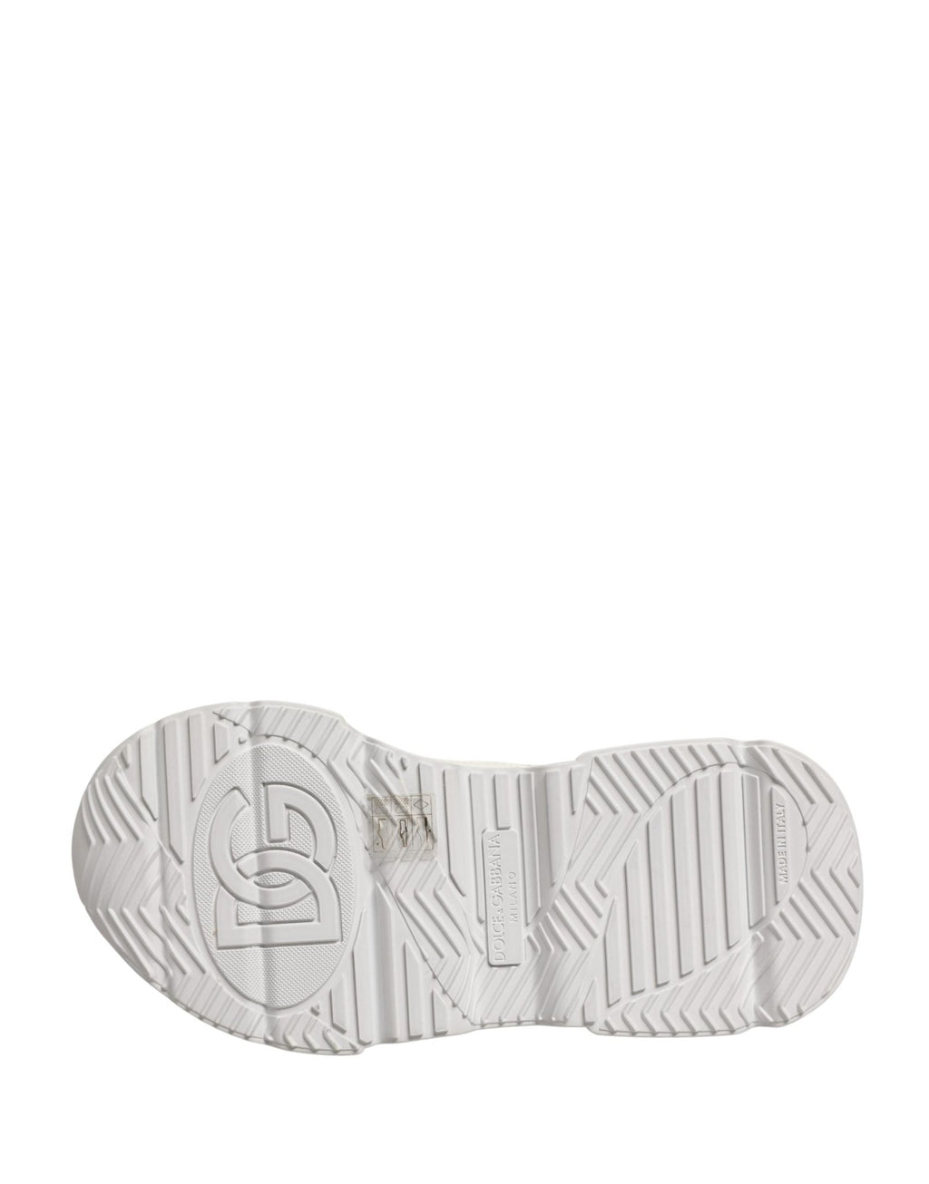 Dolce & Gabbana White Leather Daymaster Low Top Sneakers Shoes - GET THE BRAND
