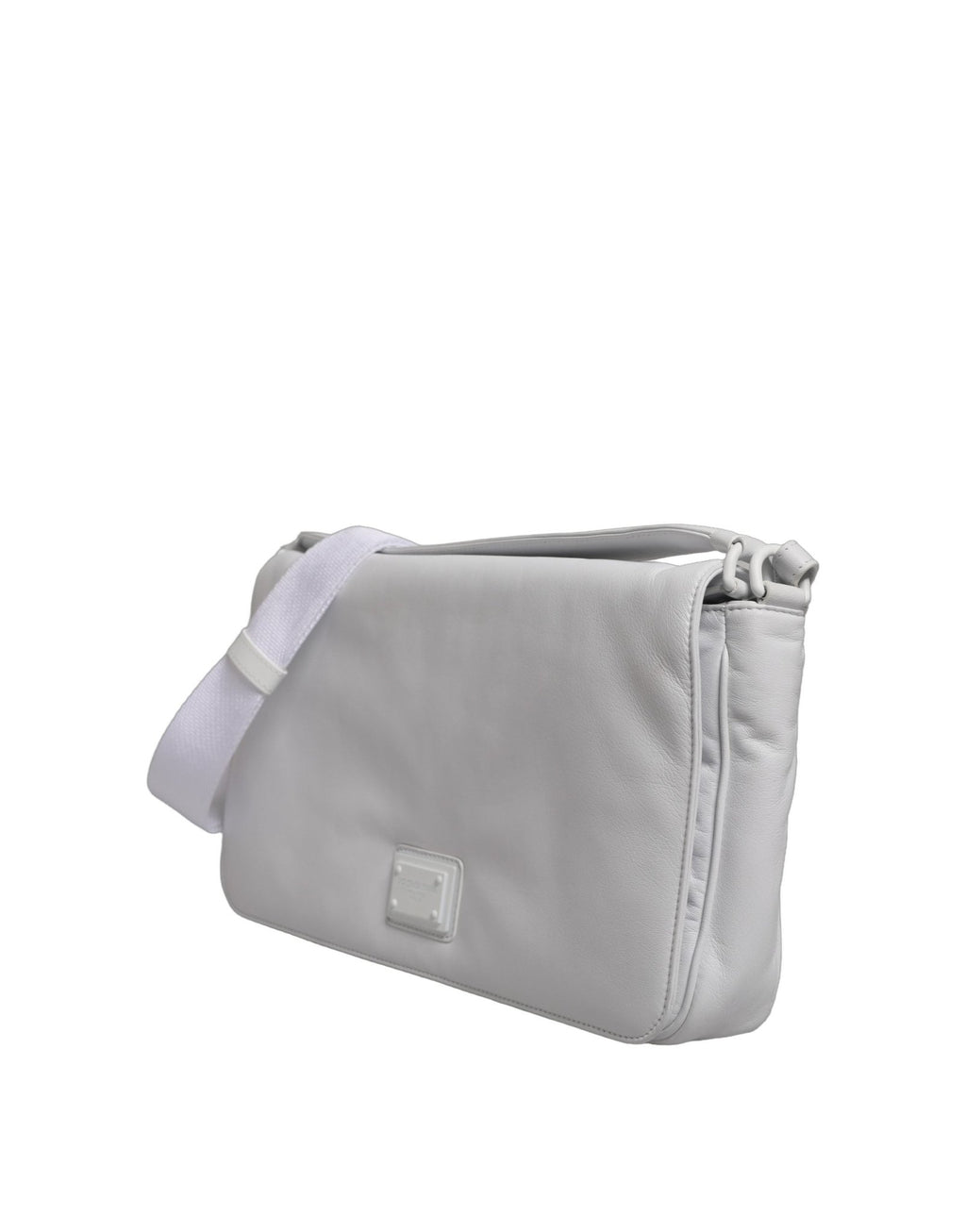 Dolce & Gabbana White Logo Plaque Crossbody Shoulder Borse Women Bag - GET THE BRAND