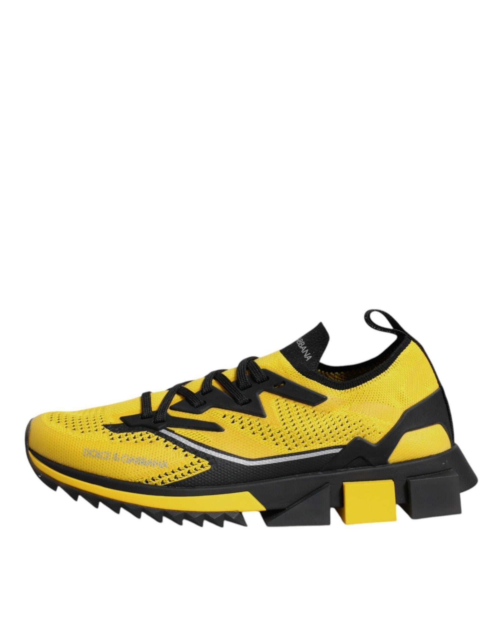 Dolce & Gabbana Yellow SORRENTO Sport Stretch Sneakers Shoes - GET THE BRAND
