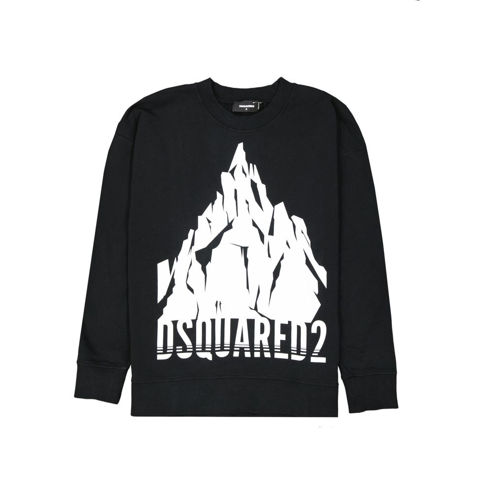 Dsquared² Black Cotton Sweatshirt - GET THE BRAND