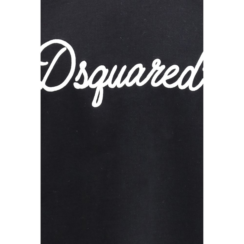 Dsquared² Black Cotton Sweatshirt - GET THE BRAND