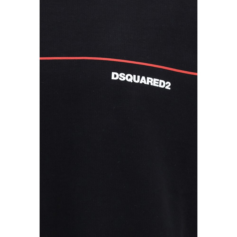 Dsquared² Black Cotton Sweatshirt - GET THE BRAND