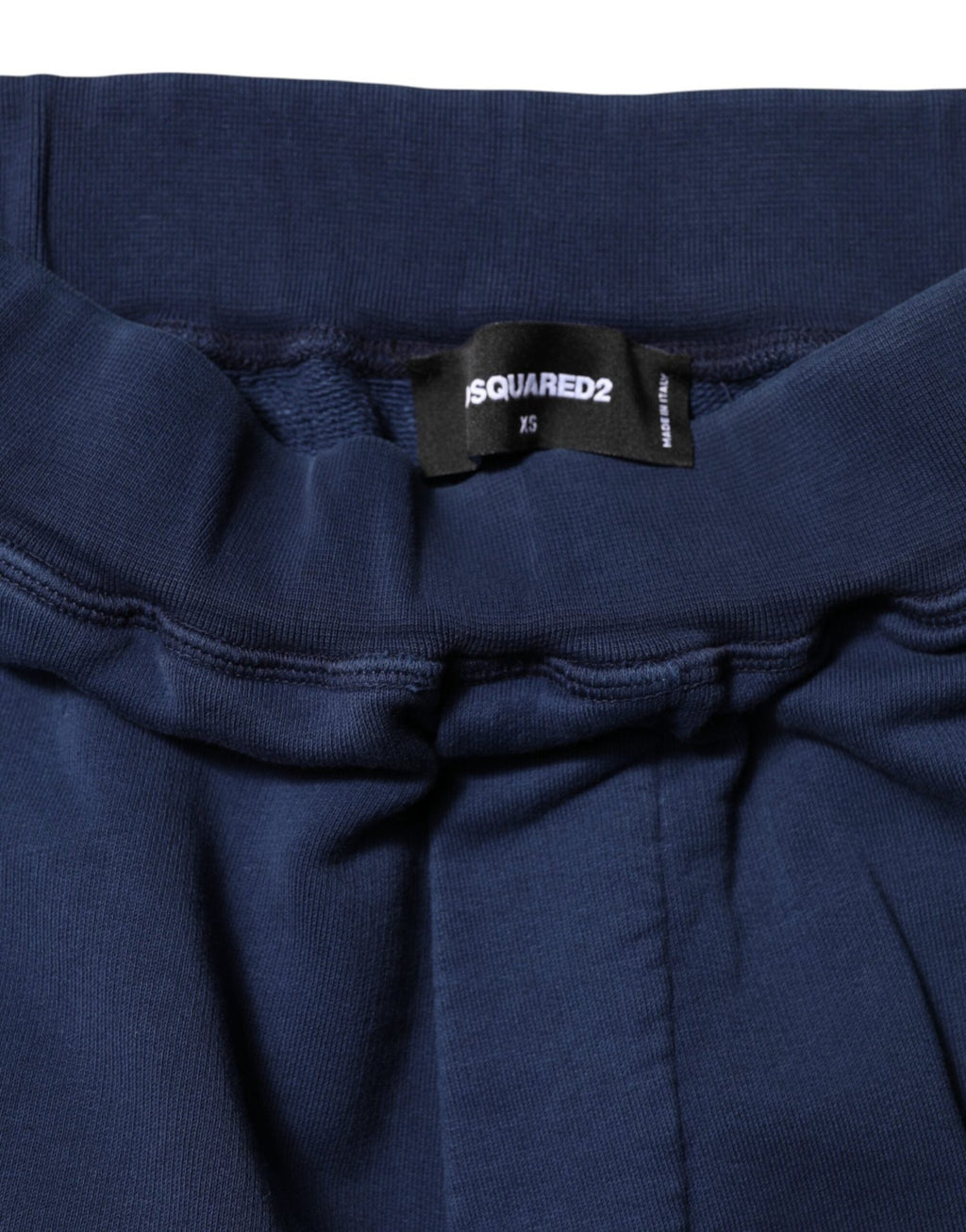 Dsquared² Blue Cotton Mid Waisted Jogger Pants - GET THE BRAND