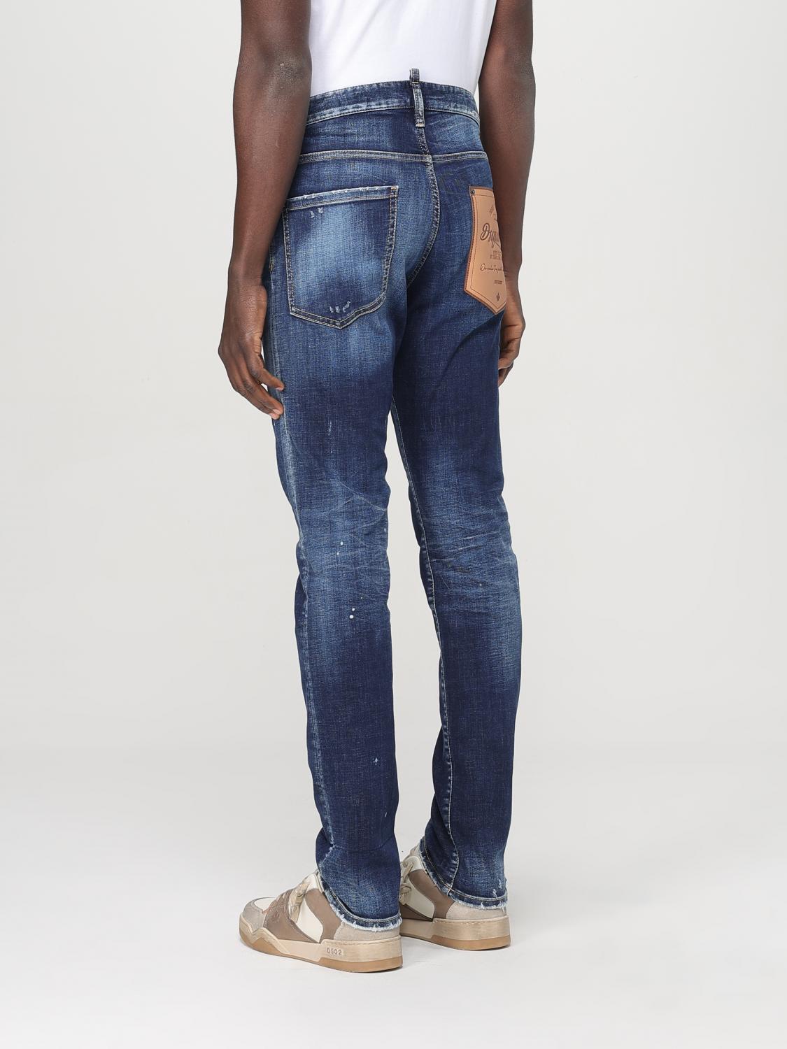 Dsquared² Blue Denim Relaxed Fit Jeans - GET THE BRAND