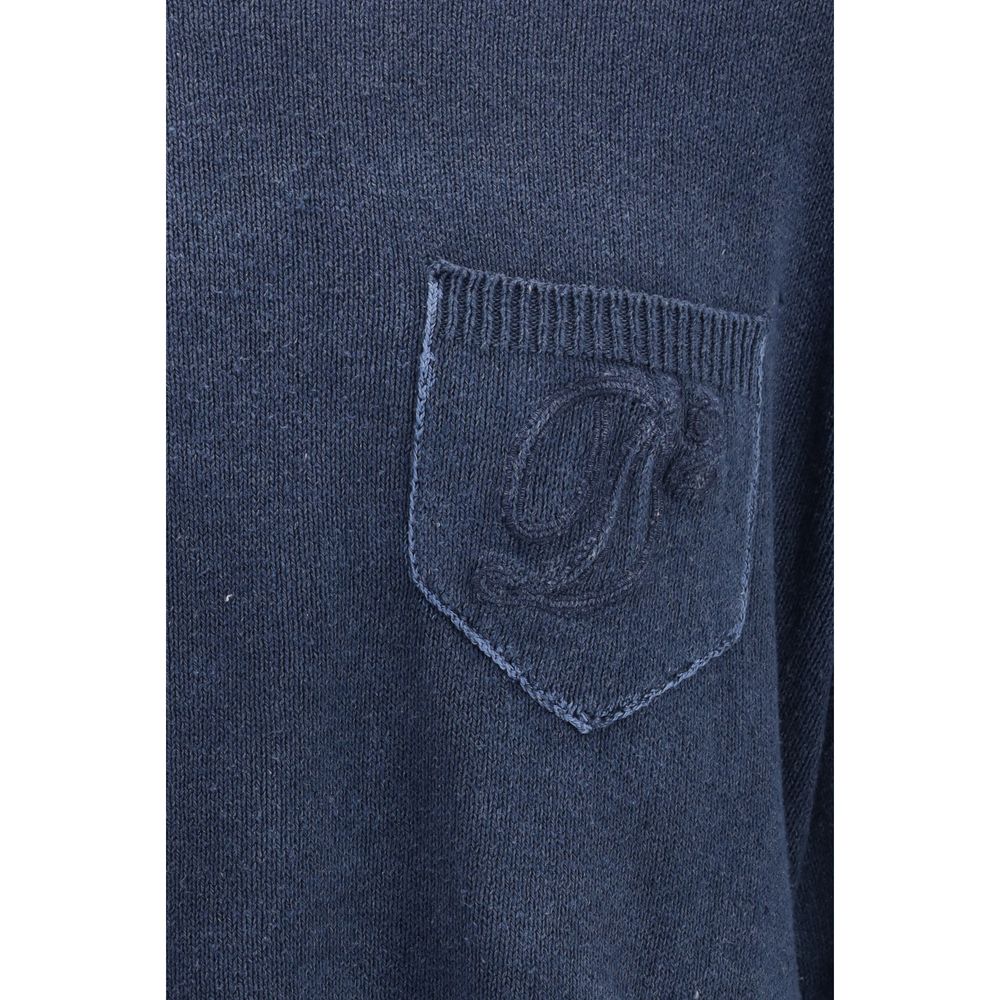 Dsquared² Blue Polyester Sweatshirt - GET THE BRAND