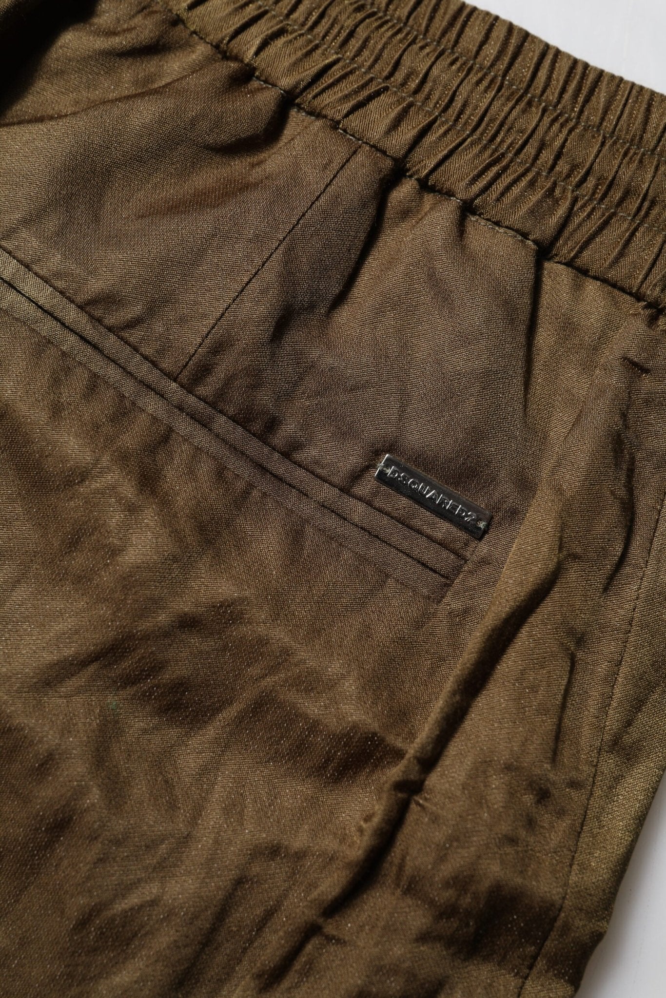 Dsquared² Brown Mid Waisted Women Sweatpants Pants - GET THE BRAND