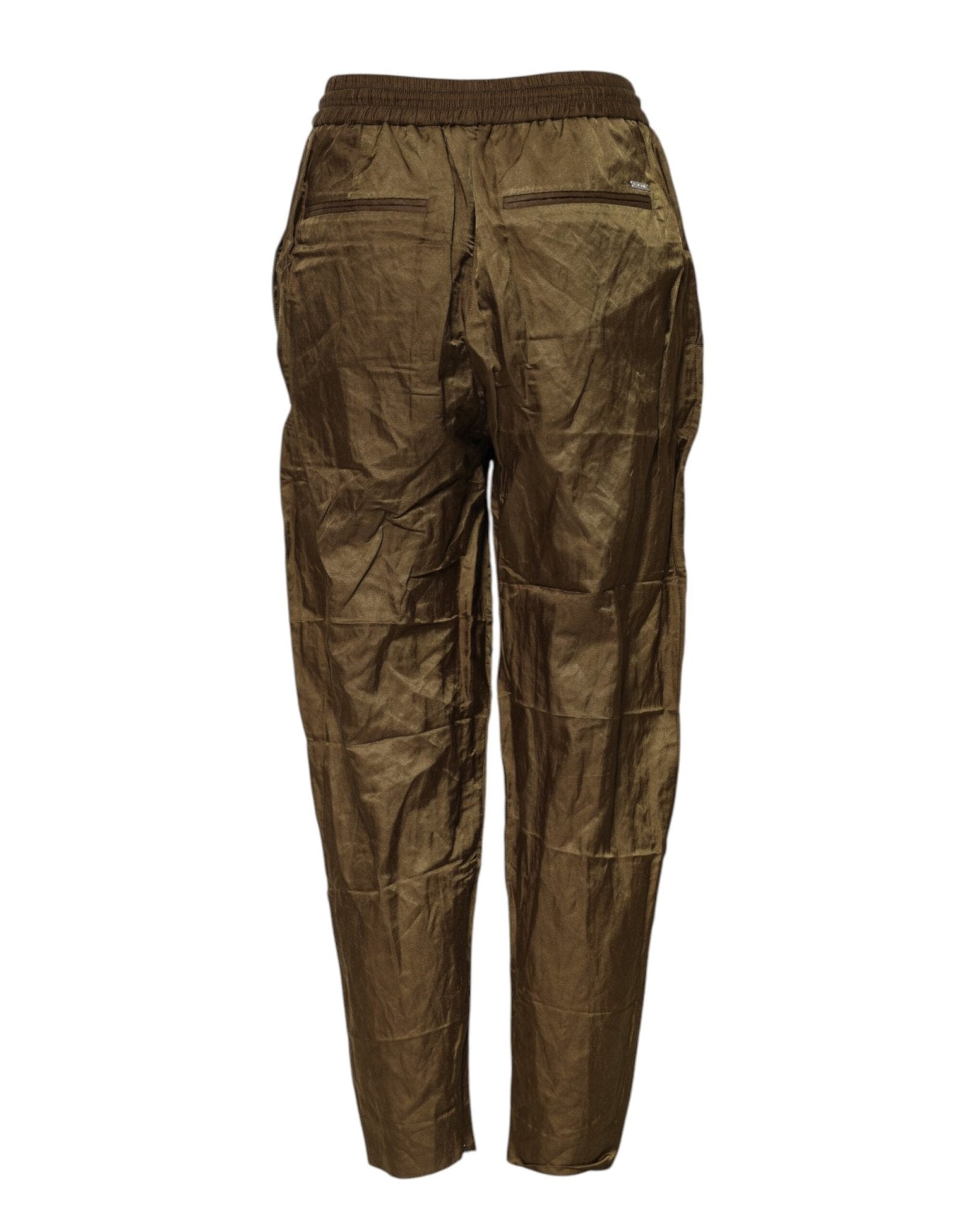Dsquared² Brown Mid Waisted Women Sweatpants Pants - GET THE BRAND
