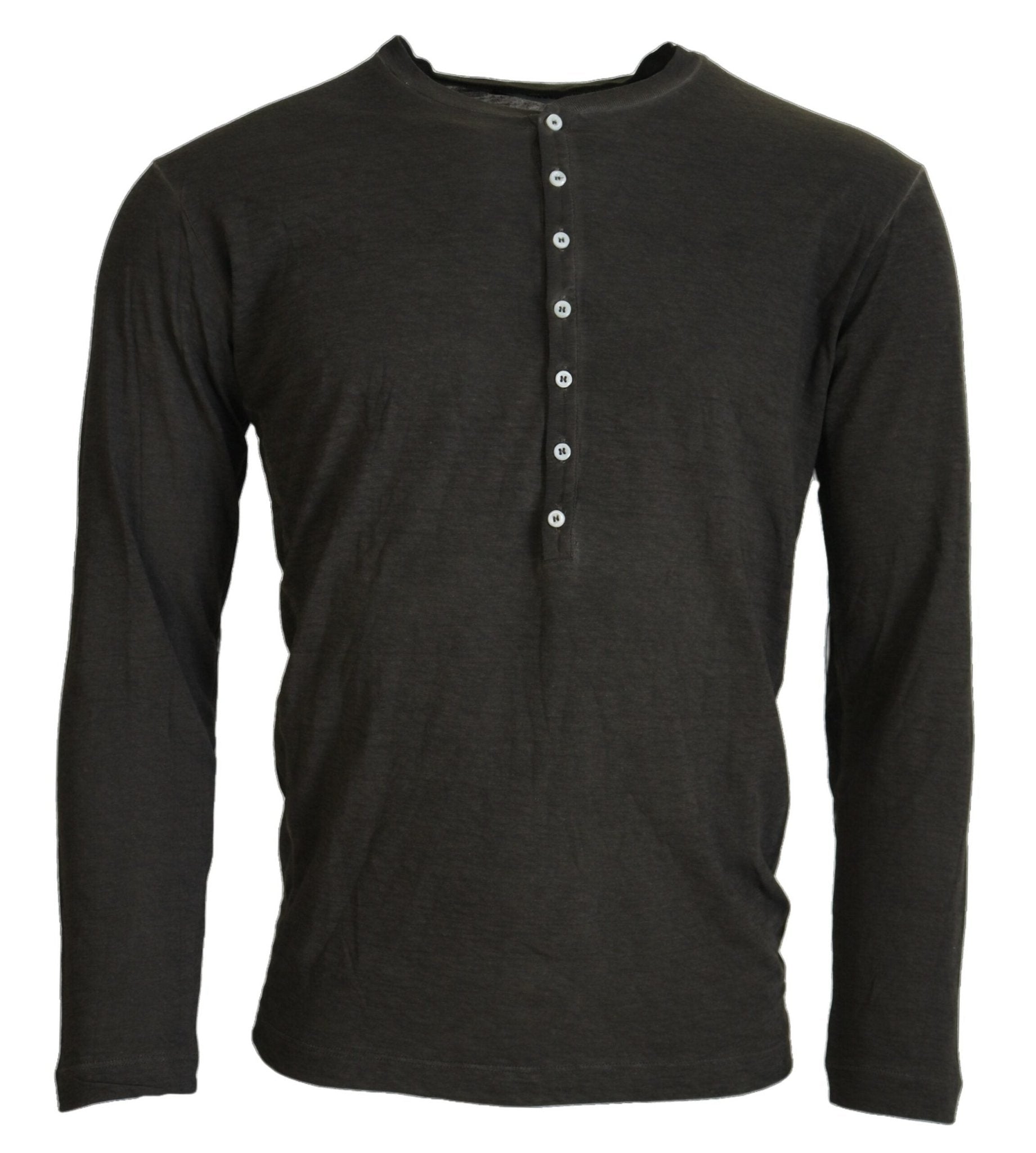 Dsquared² Gray Cotton Linen Long Sleeves Pullover Sweater - GET THE BRAND