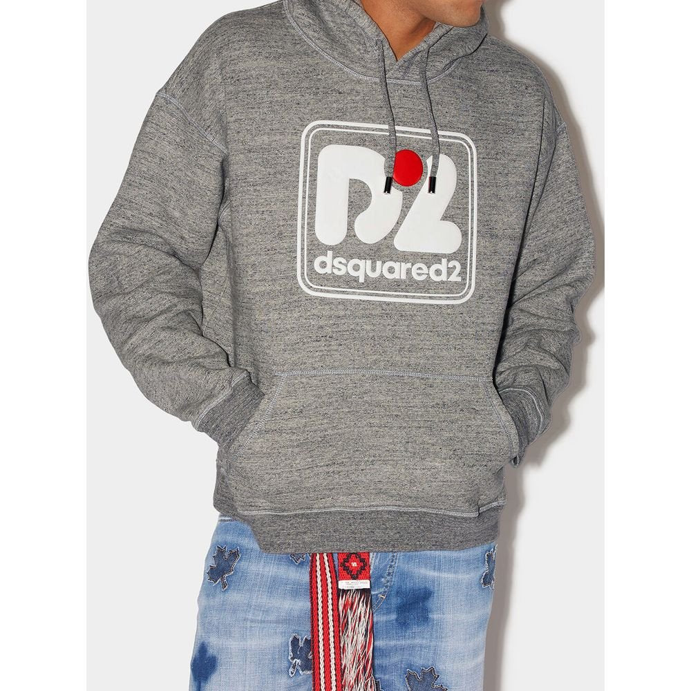 Dsquared² Gray Cotton Sweatshirt - GET THE BRAND