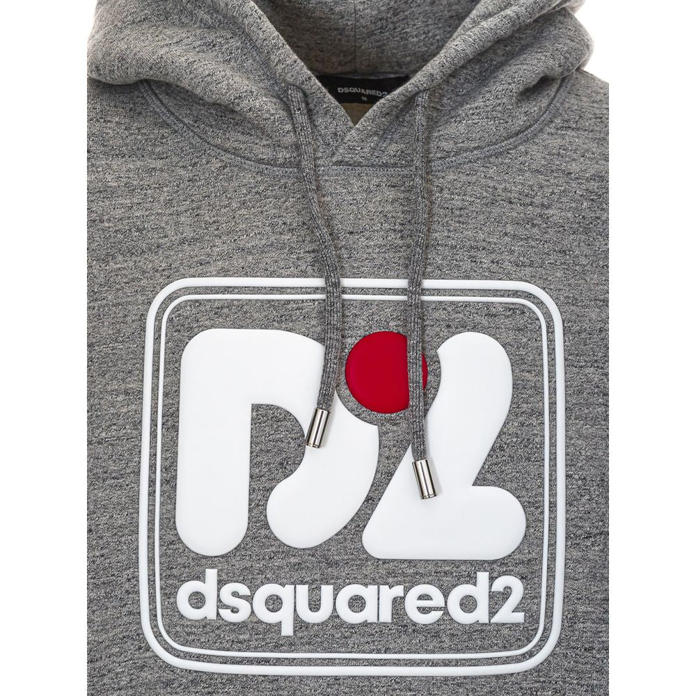 Dsquared² Gray Cotton Sweatshirt - GET THE BRAND