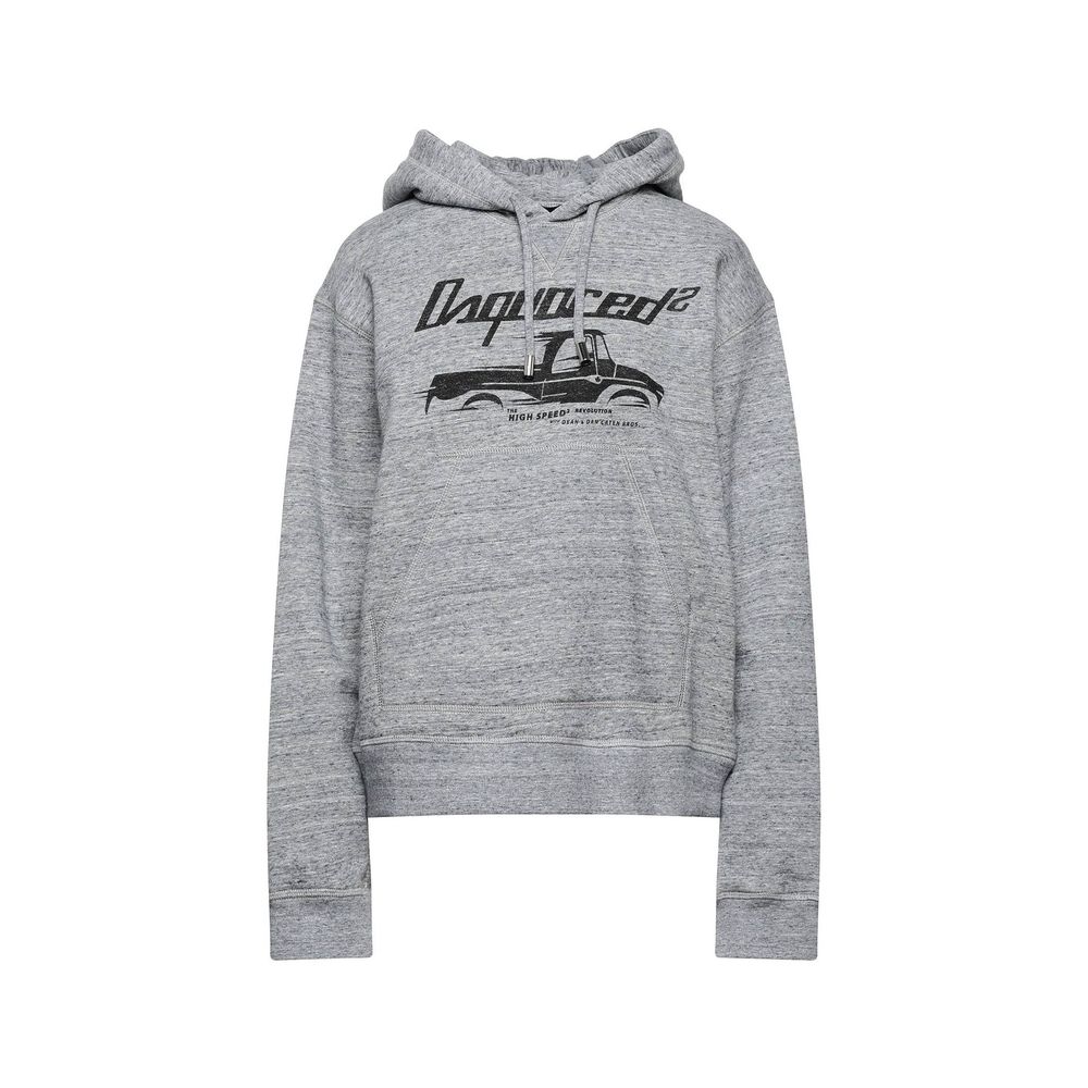 Dsquared² Gray Cotton Sweatshirt - GET THE BRAND