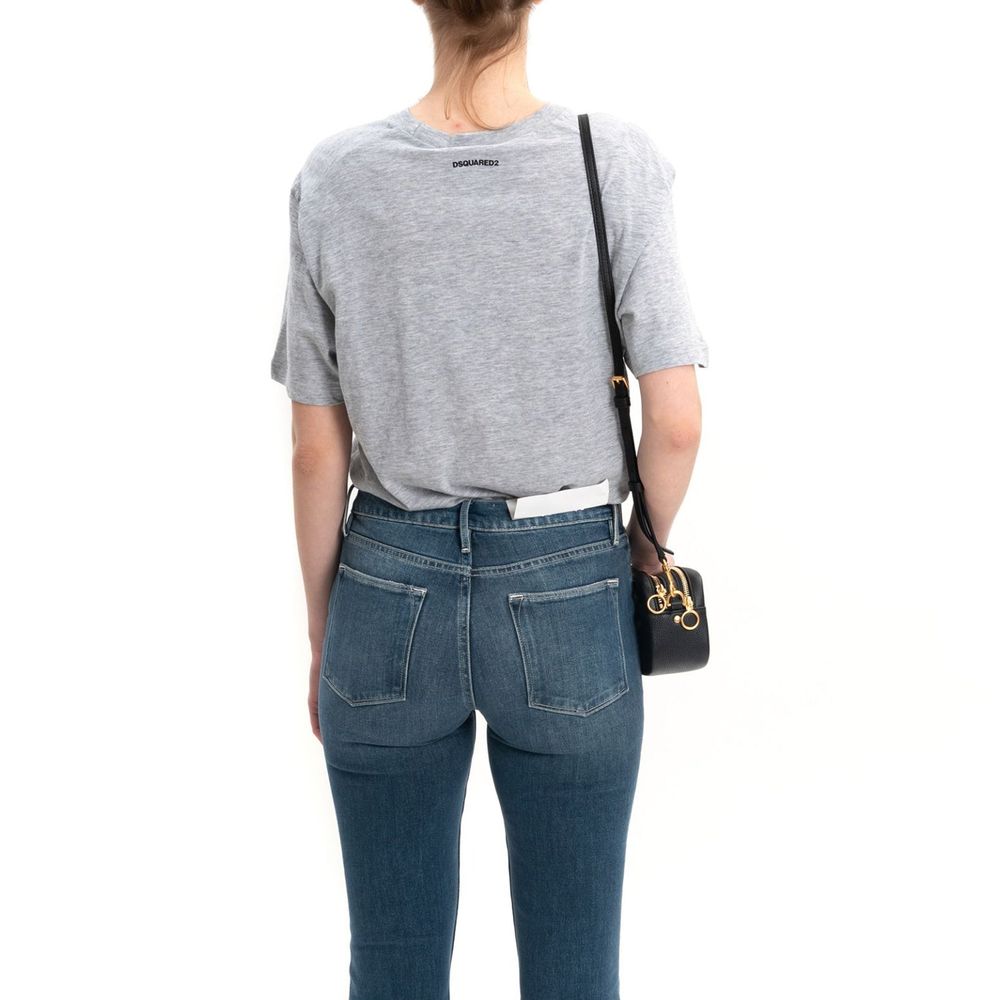 Dsquared² Gray Cotton T-Shirt - GET THE BRAND