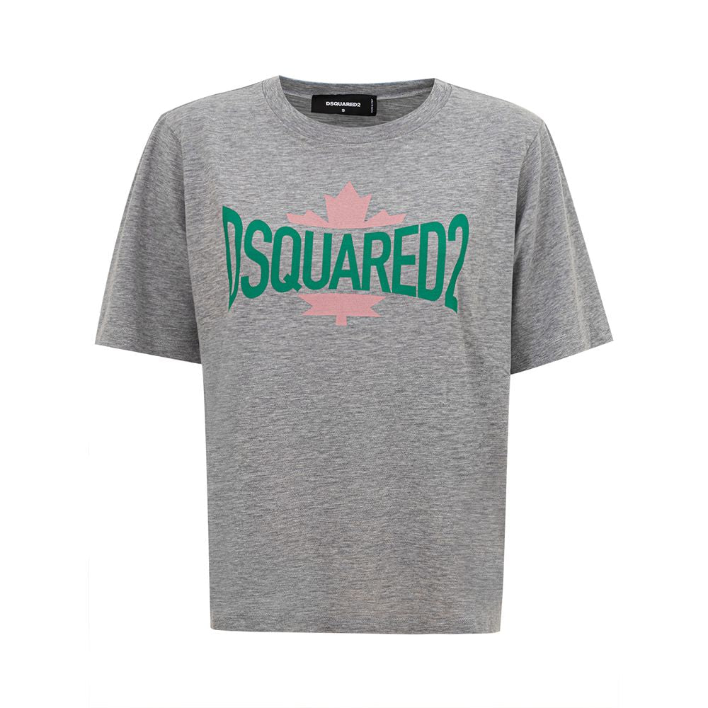 Dsquared² Gray Cotton T-Shirt - GET THE BRAND