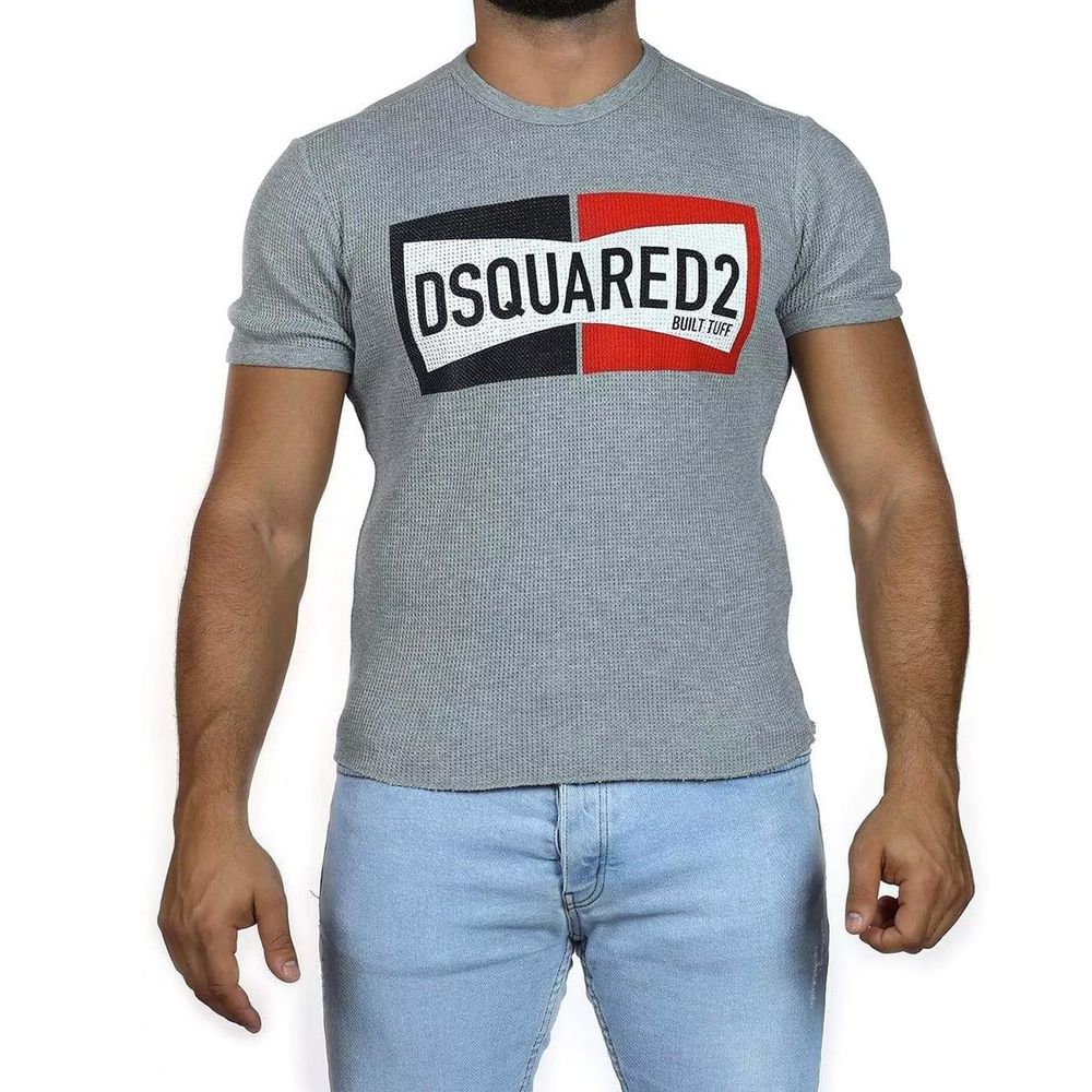Dsquared² Gray Cotton T-Shirt - GET THE BRAND