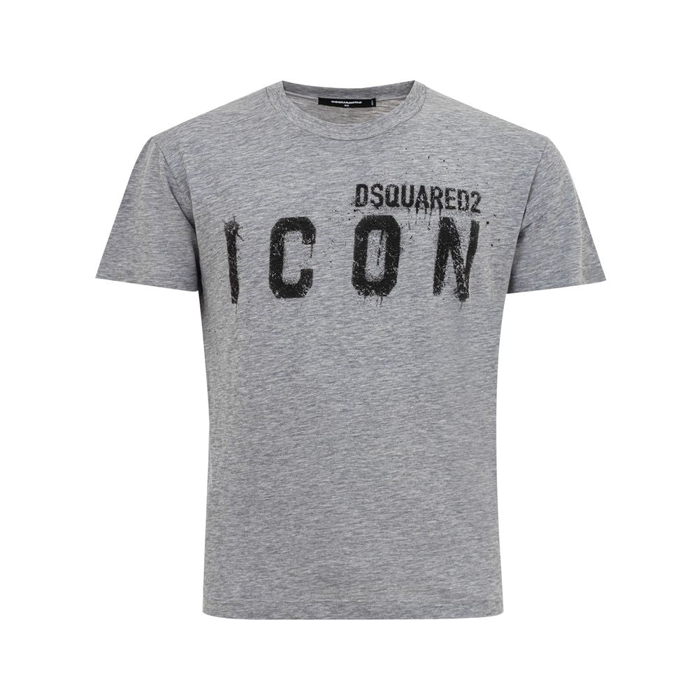 Dsquared² Gray Cotton T-Shirt - GET THE BRAND