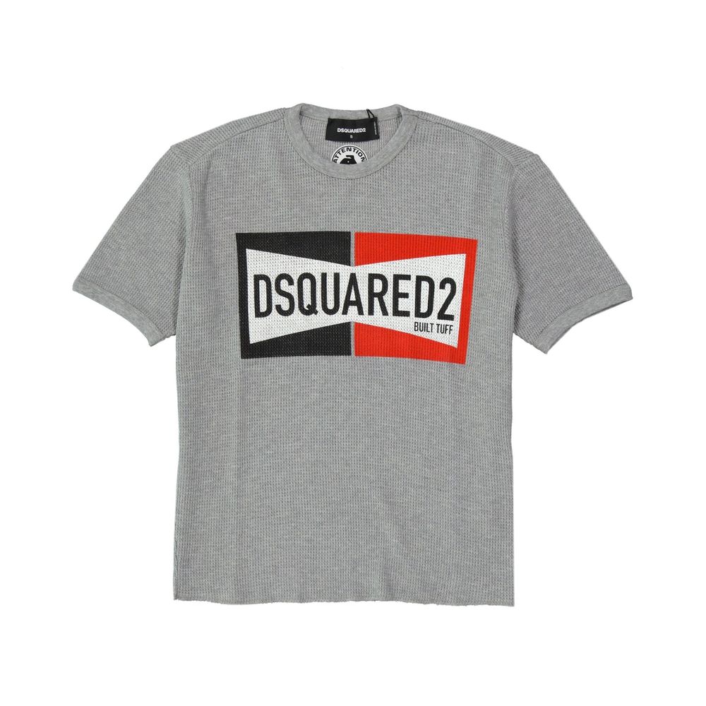 Dsquared² Gray Cotton T-Shirt - GET THE BRAND