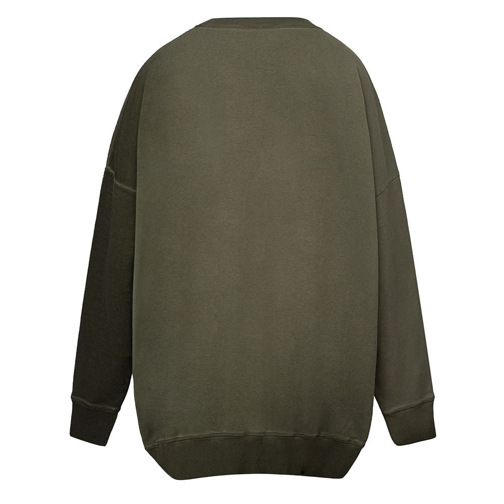 Dsquared² Green Cotton Sweatshirt - GET THE BRAND