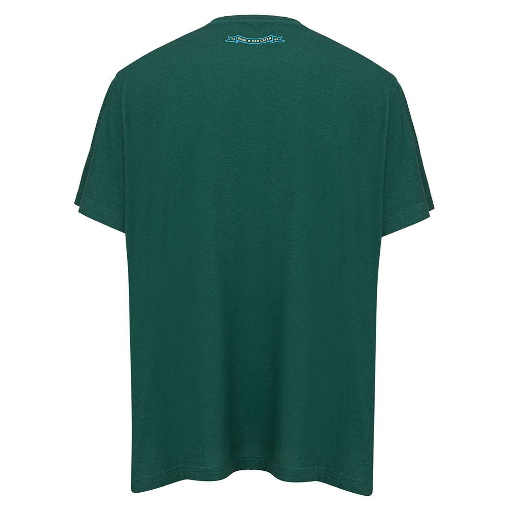 Dsquared² Green Cotton T-Shirt - GET THE BRAND