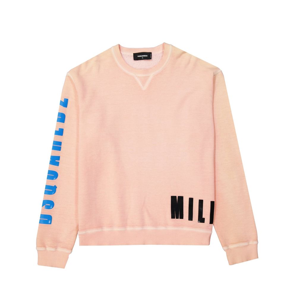 Dsquared² Orange Cotton Sweatshirt - GET THE BRAND