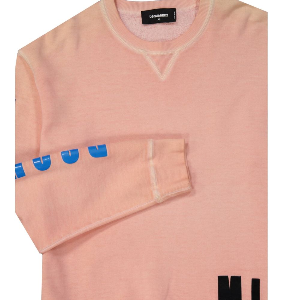 Dsquared² Orange Cotton Sweatshirt - GET THE BRAND
