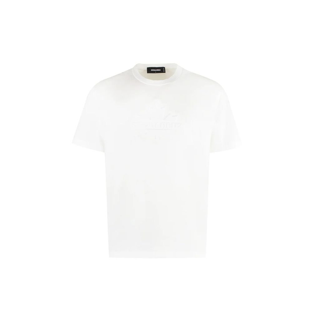 Dsquared² White Cotton T-Shirt - GET THE BRAND