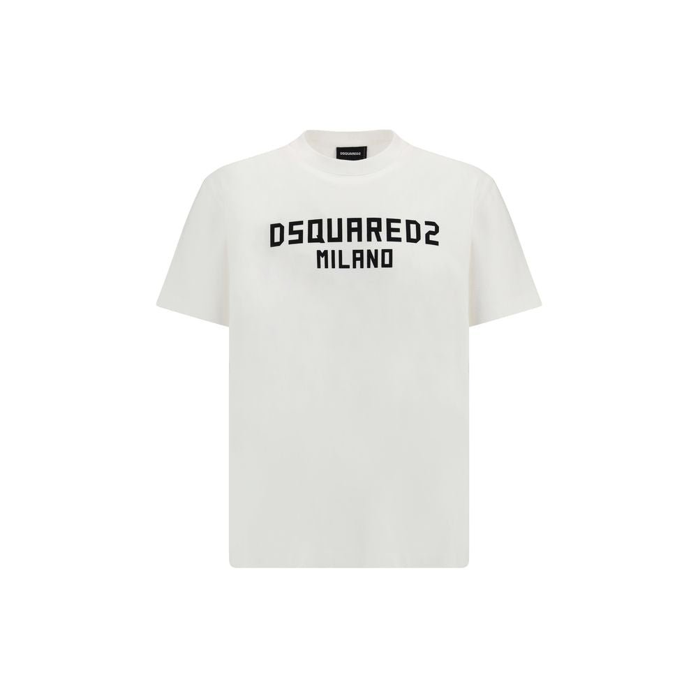 Dsquared² White Cotton T-Shirt - GET THE BRAND
