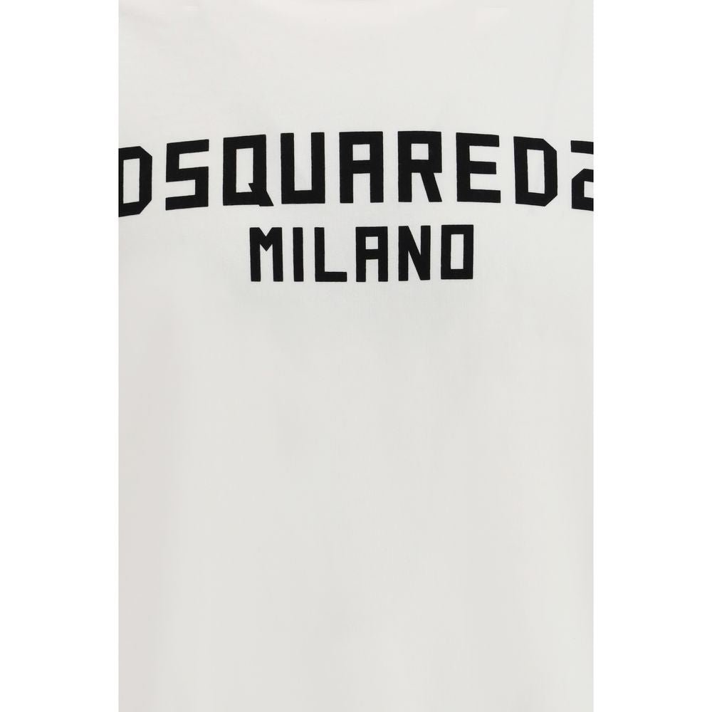 Dsquared² White Cotton T-Shirt - GET THE BRAND