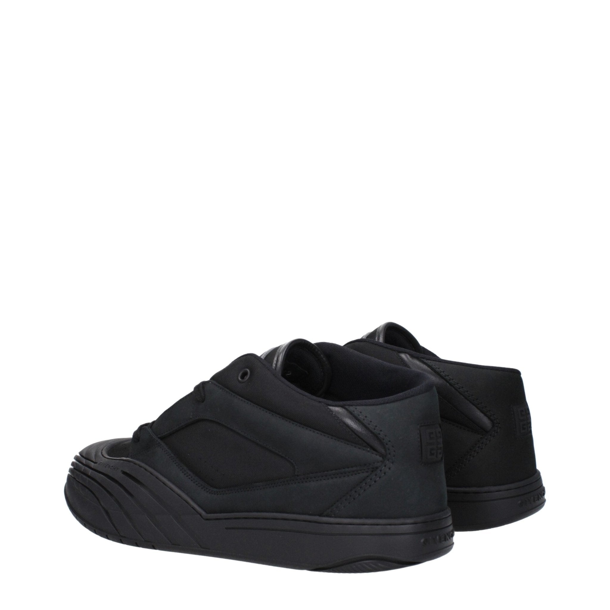 Givenchy Black Fabric Low Top Sneakers - GET THE BRAND