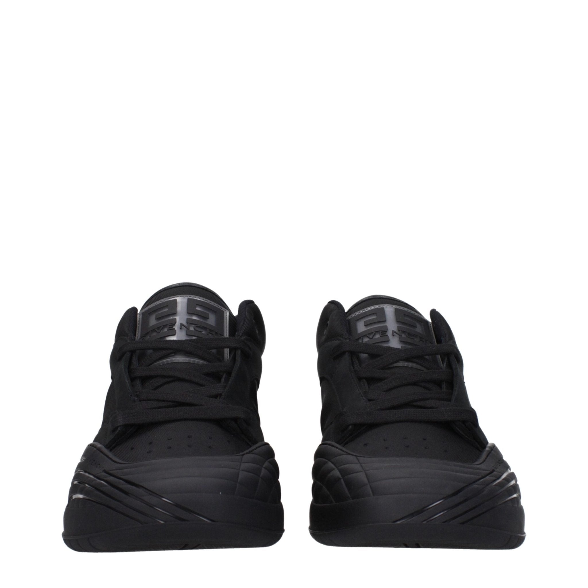 Givenchy Black Fabric Low Top Sneakers - GET THE BRAND