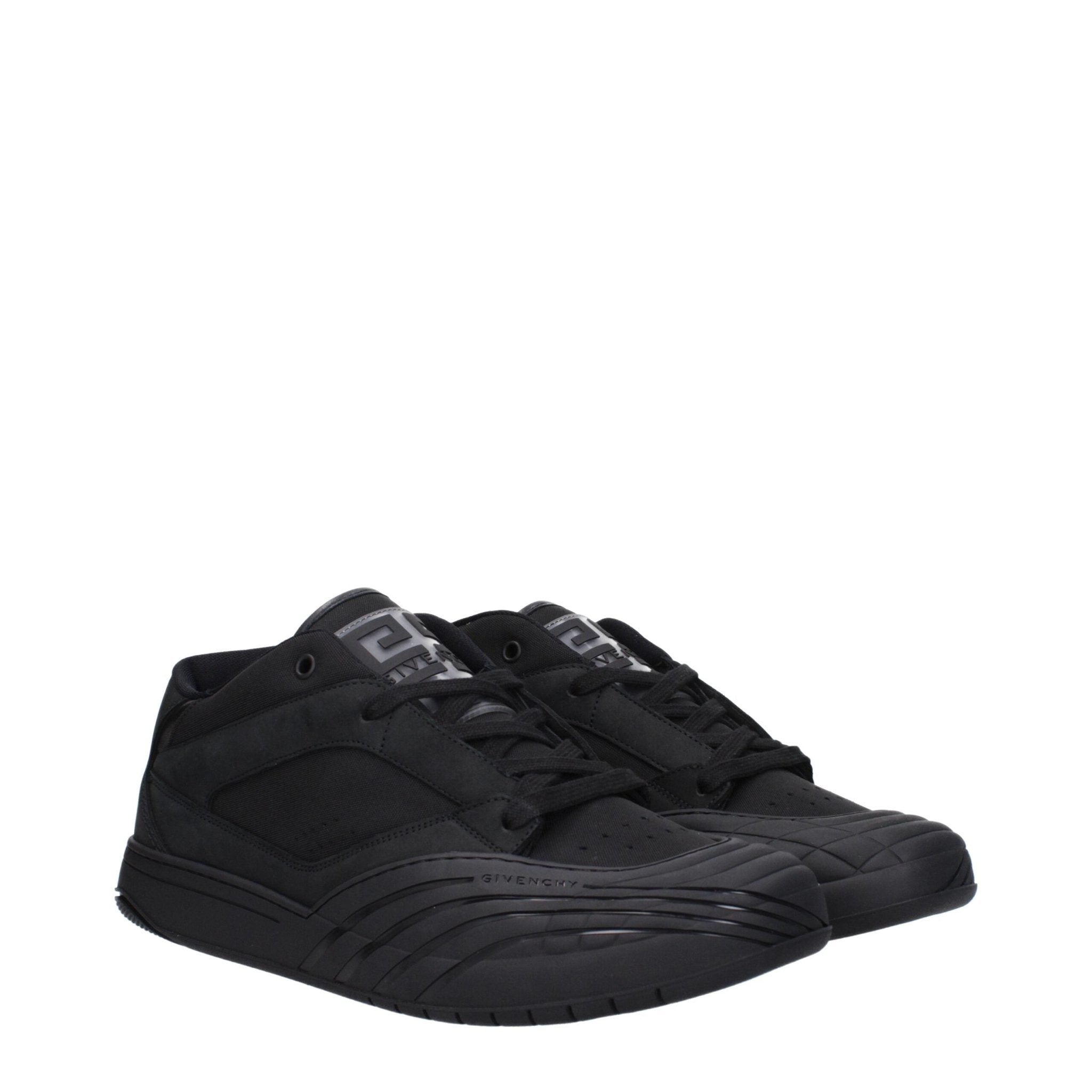 Givenchy Black Fabric Low Top Sneakers - GET THE BRAND
